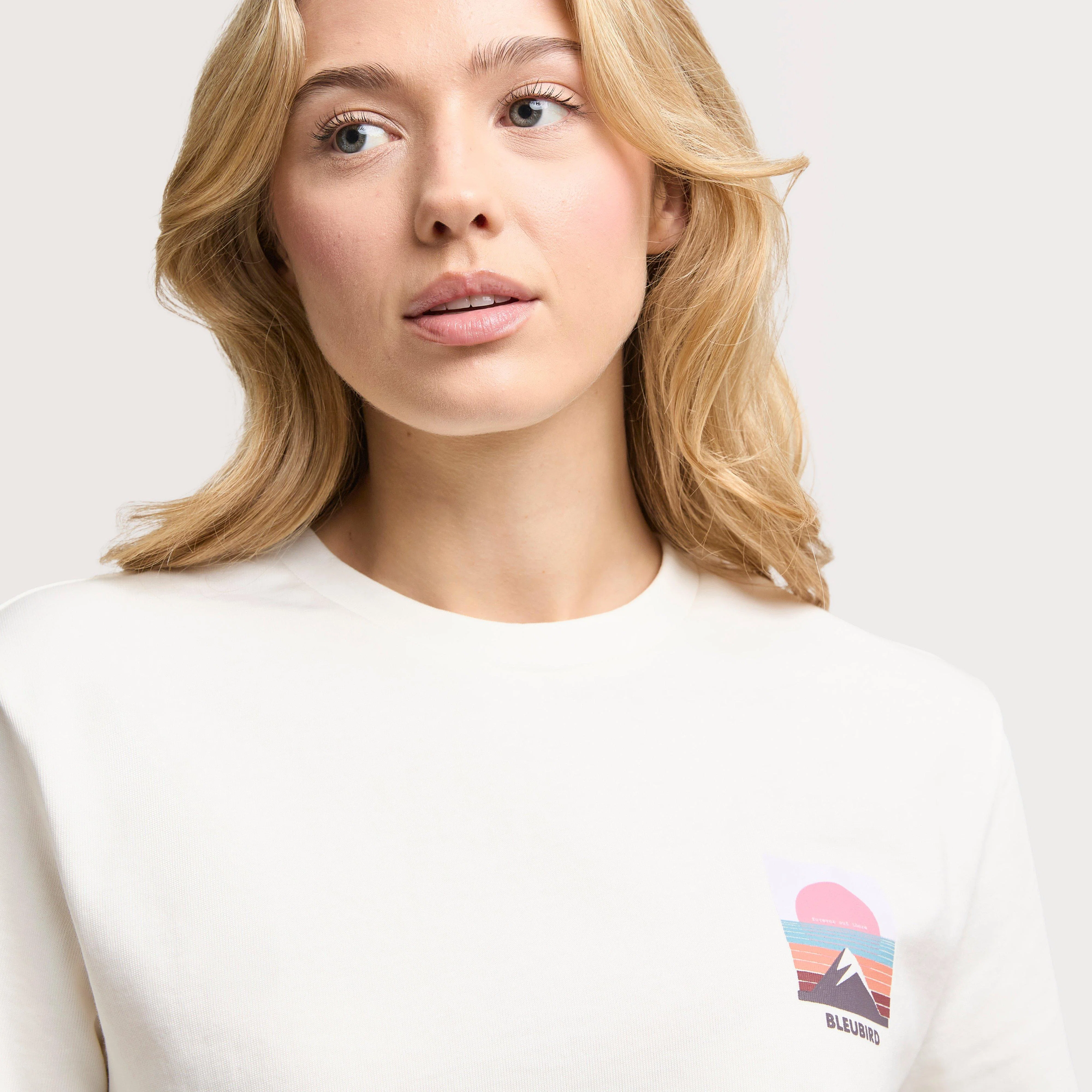 Women's Everline Cropped Crew - Image 2