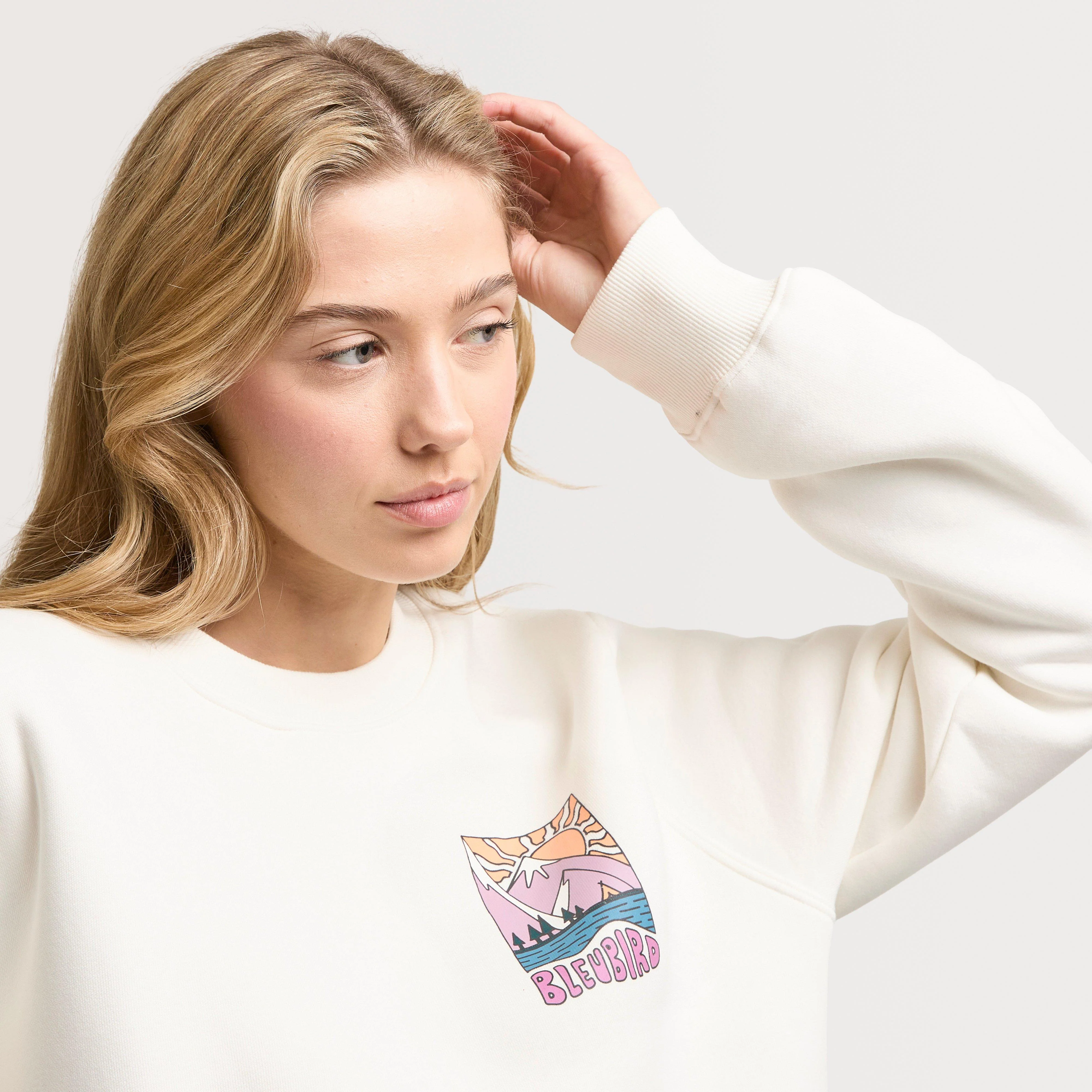 Women’s Solace Cropped Crew sweatshirt - Image 4