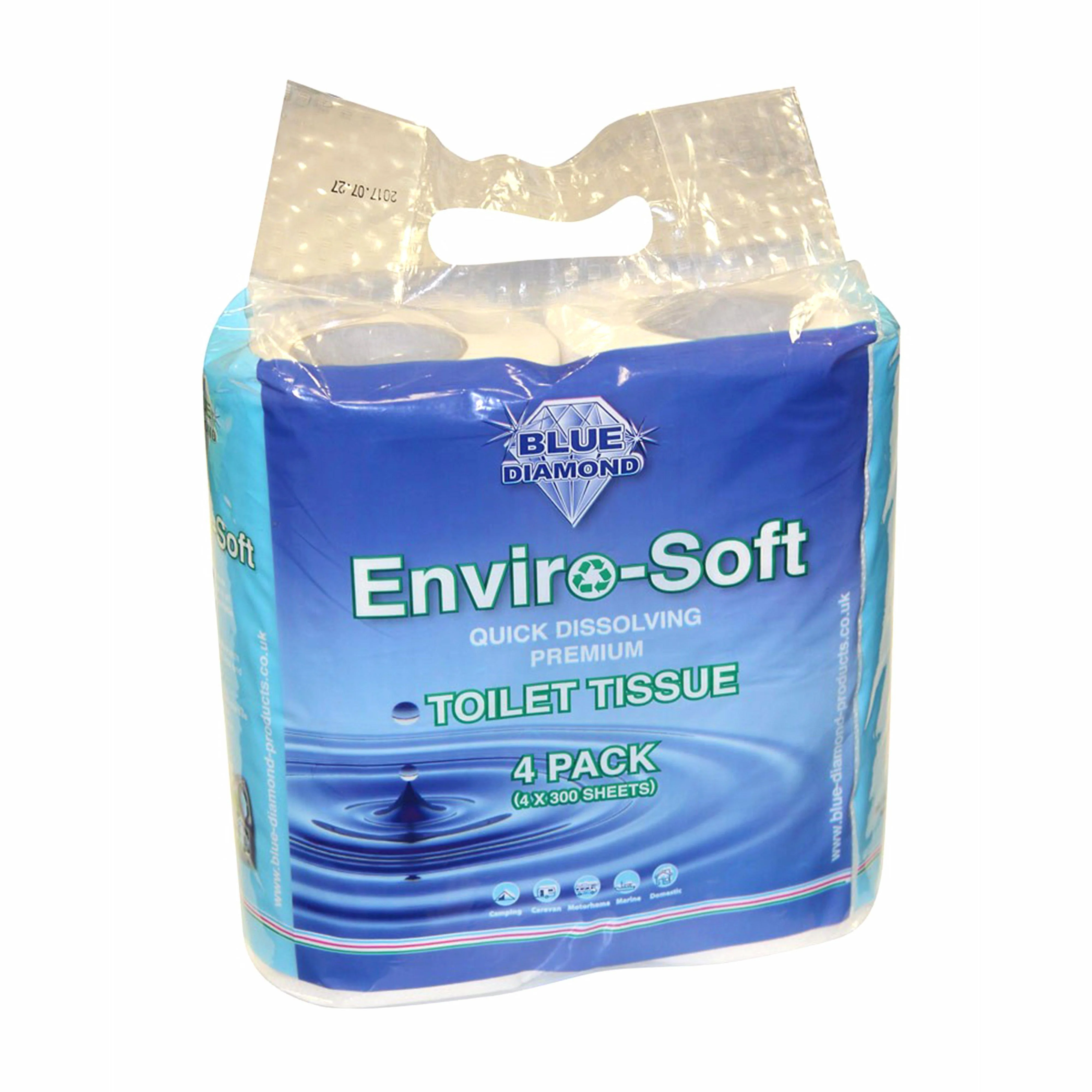 Blue Diamond Enviro-Soft Toilet Roll (4-pack) - Image 2