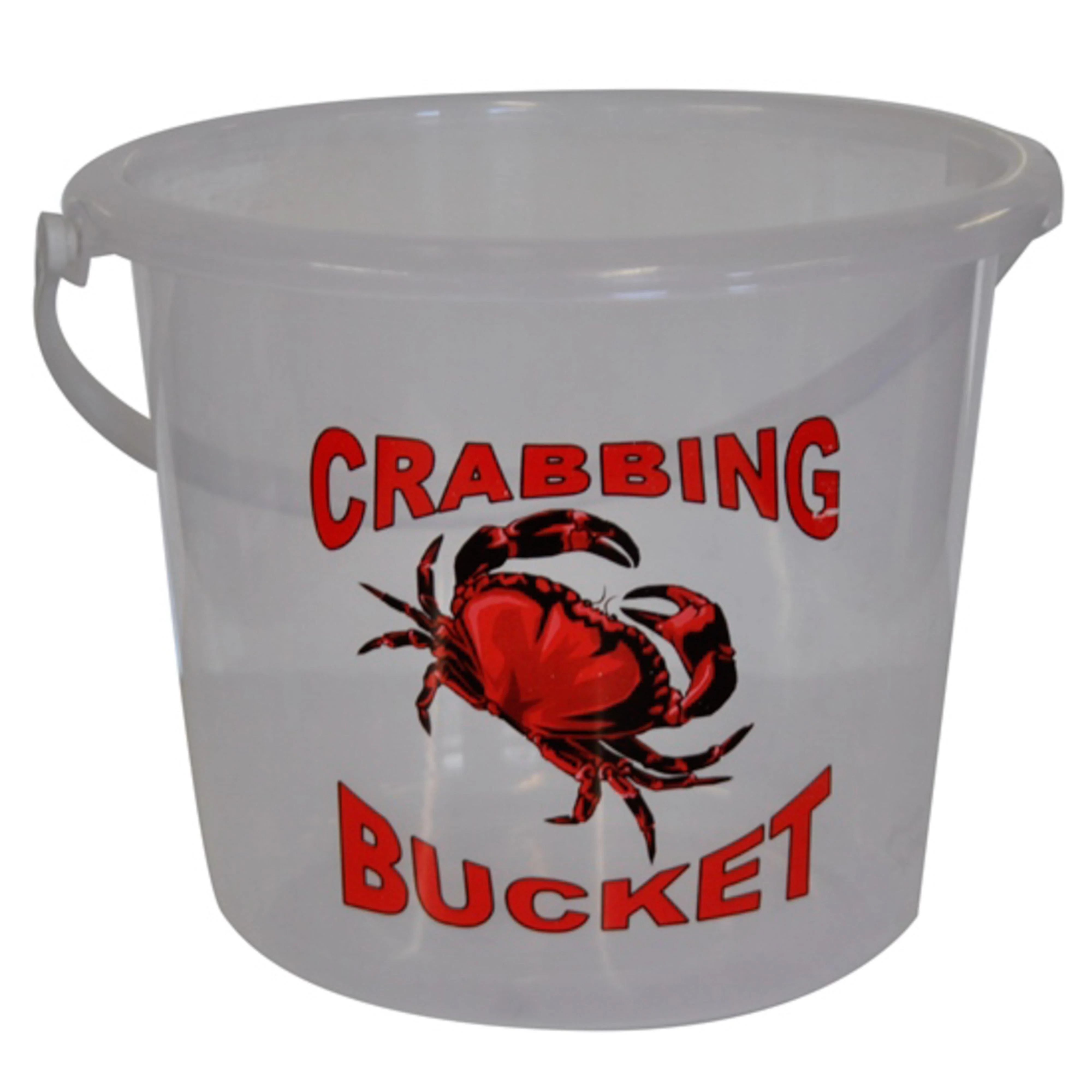 5 Litre Clear Crab Bucket - Image 2