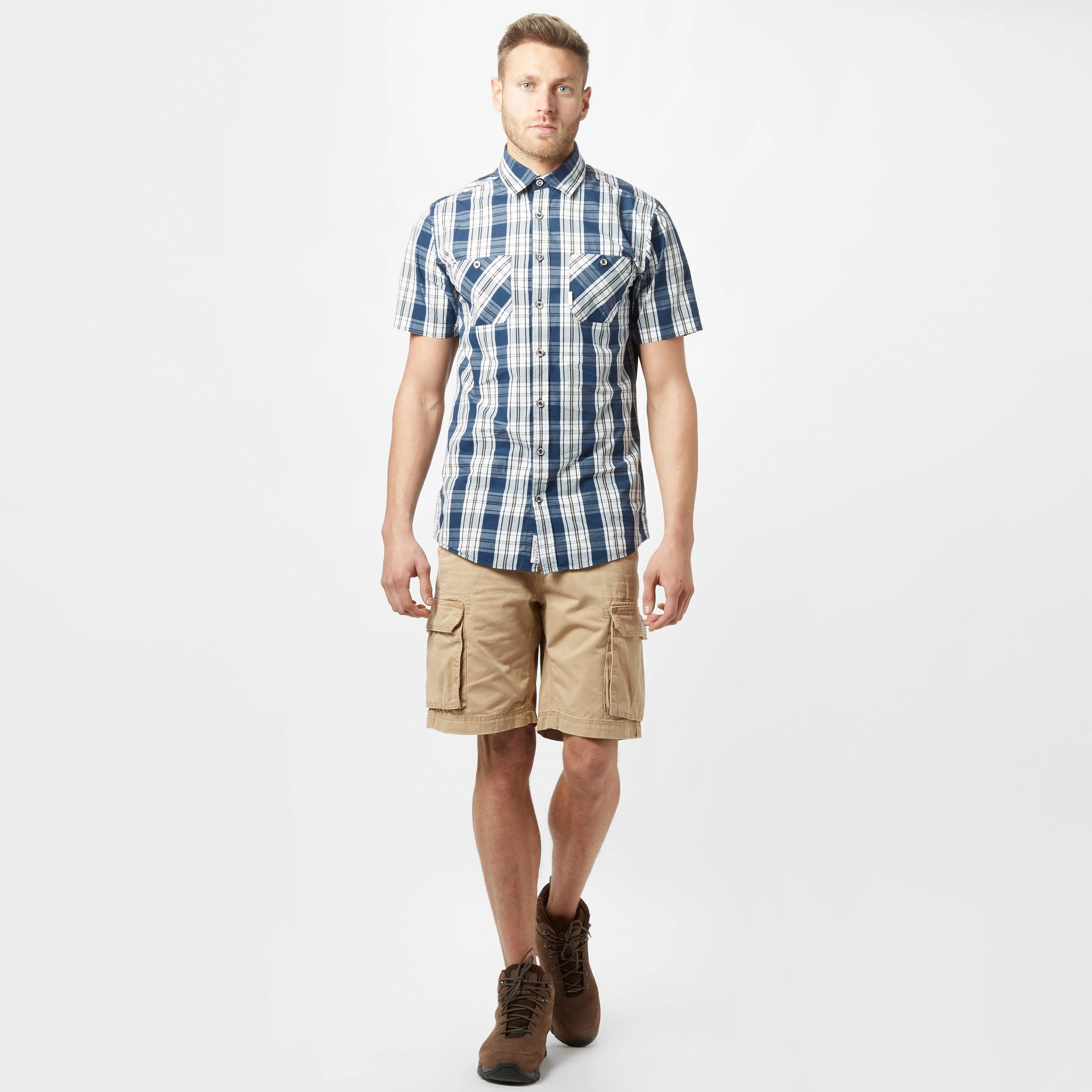 Men's Checked Short-Sleeve Shirt - Image 3