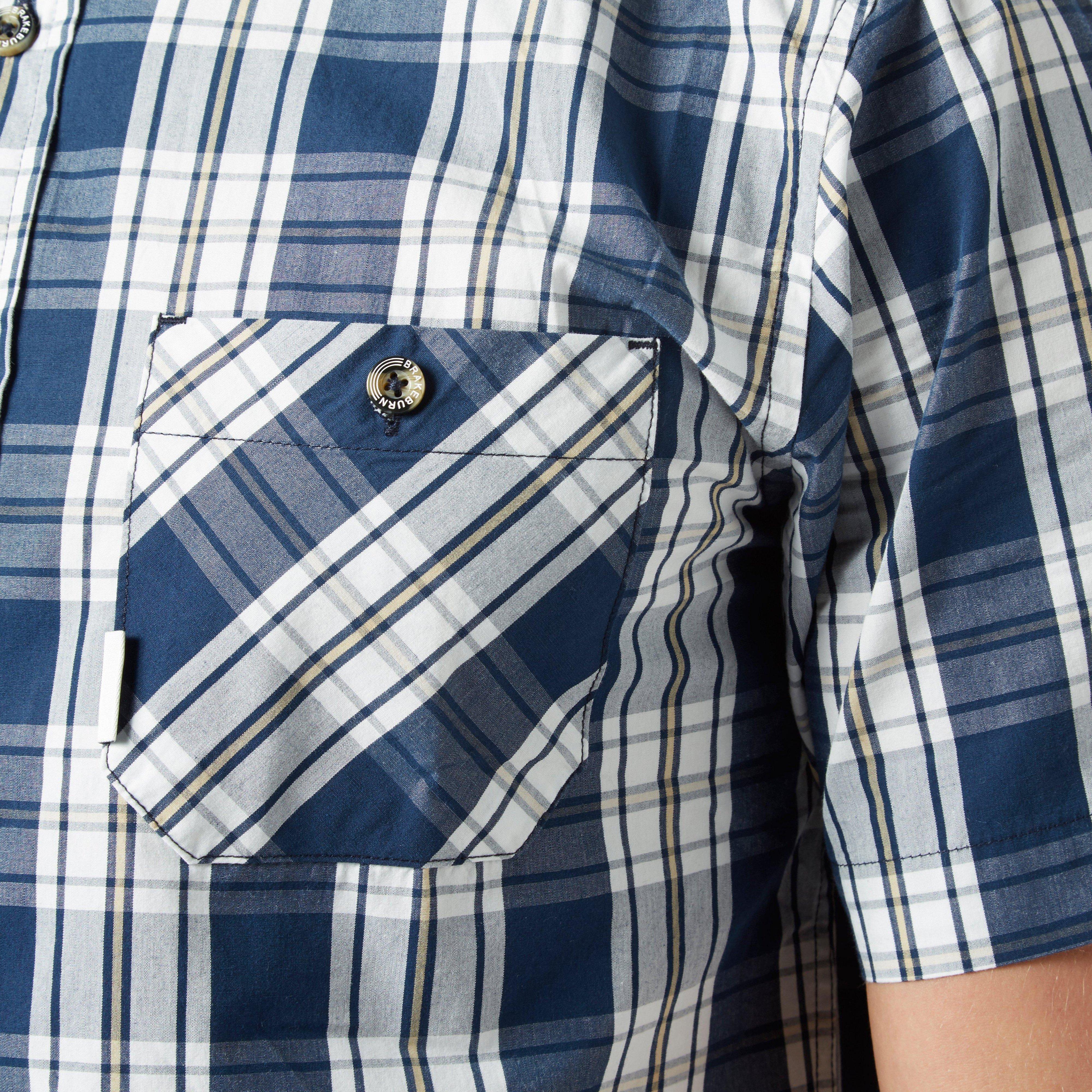 Men's Checked Short-Sleeve Shirt - Image 5