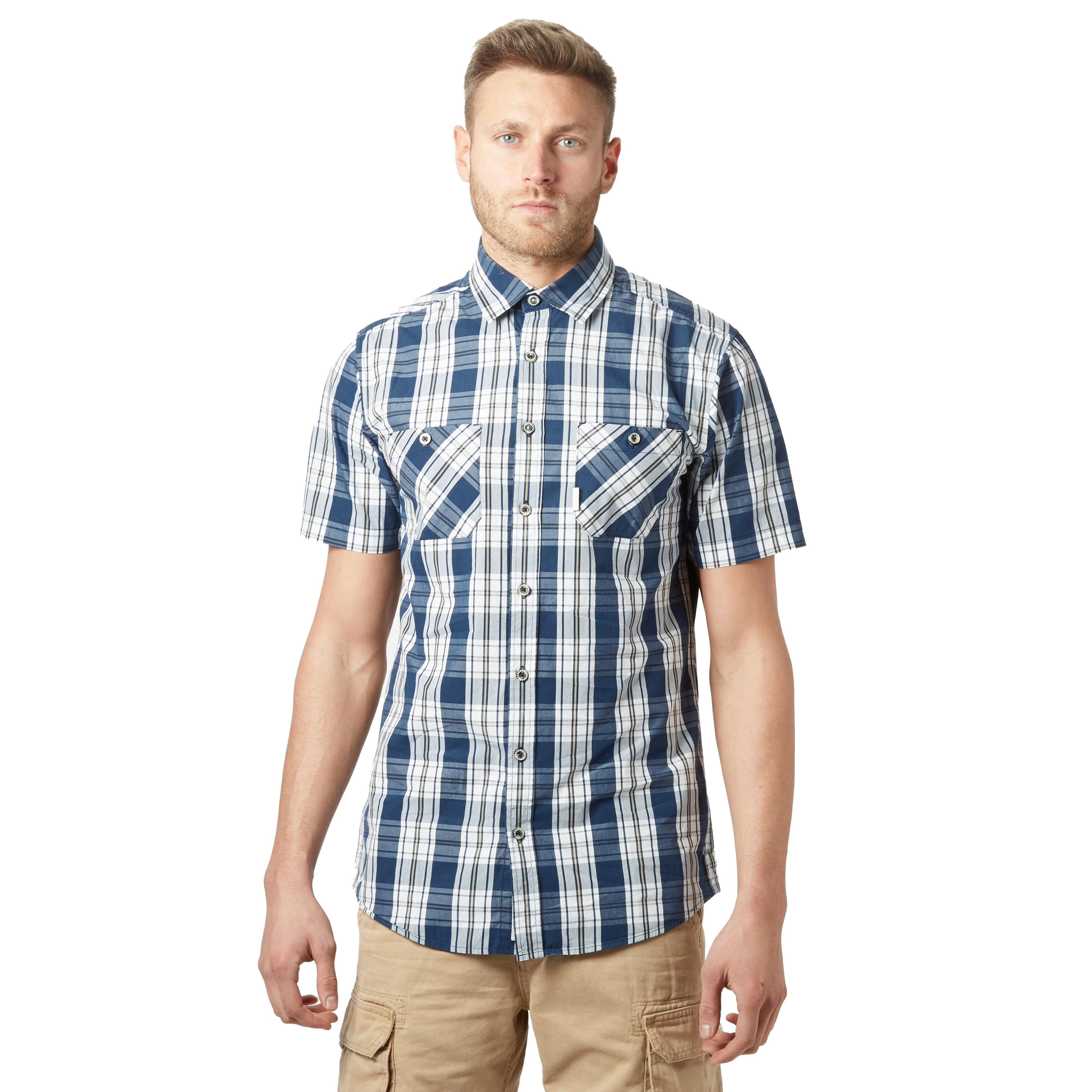 Men's Checked Short-Sleeve Shirt - Image 6