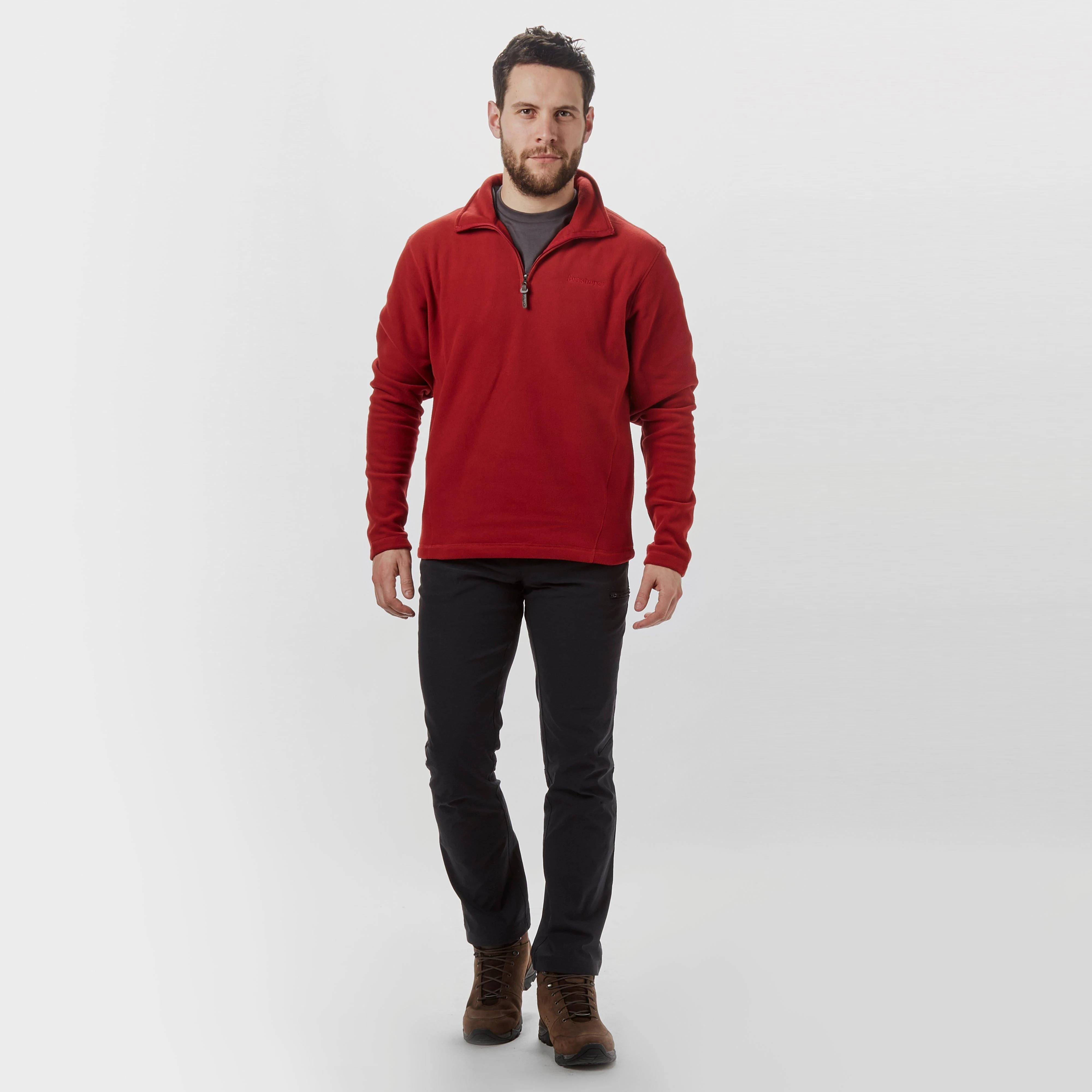 Men's Bleaberry Half Zip Fleece - Image 3
