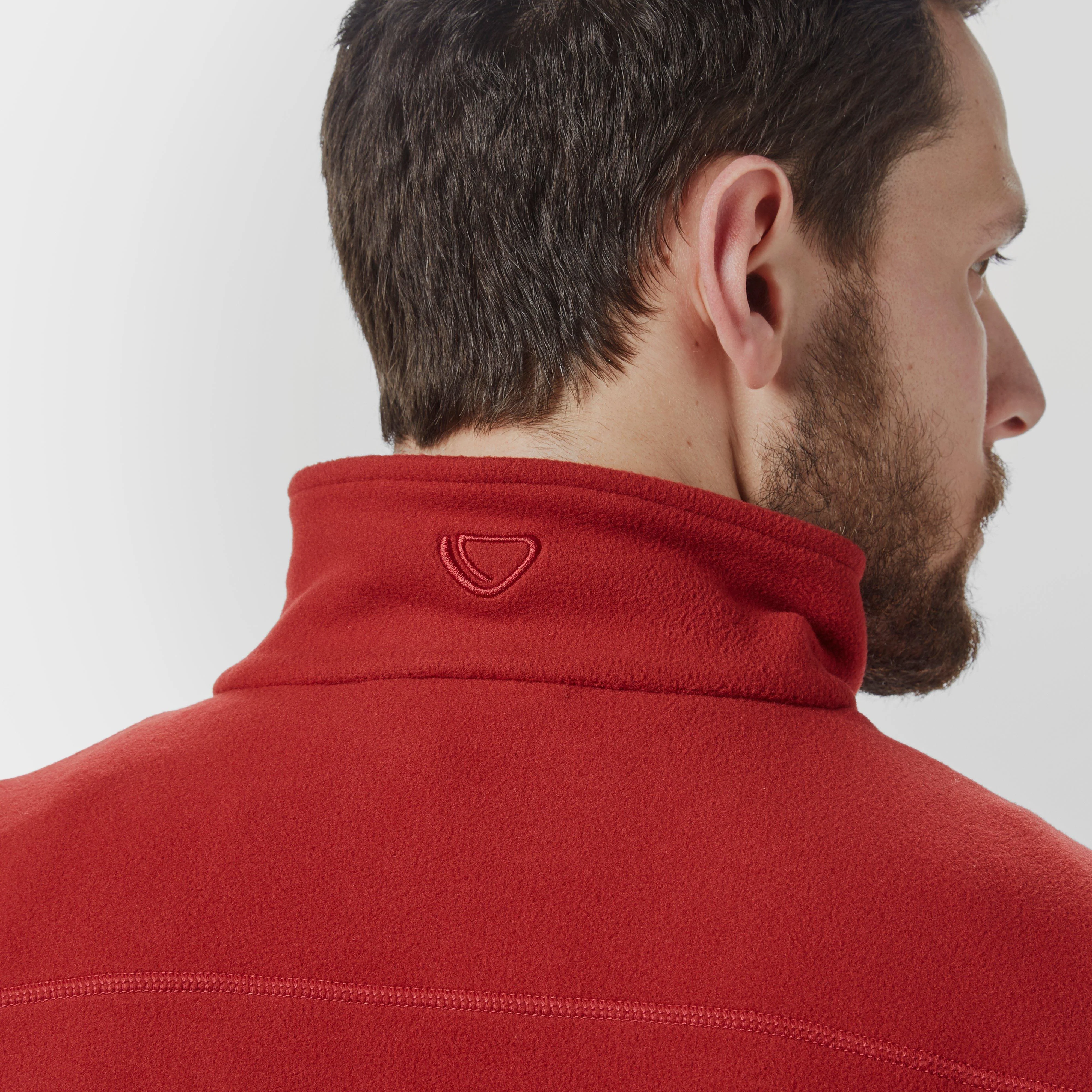 Men's Bleaberry Half Zip Fleece - Image 5