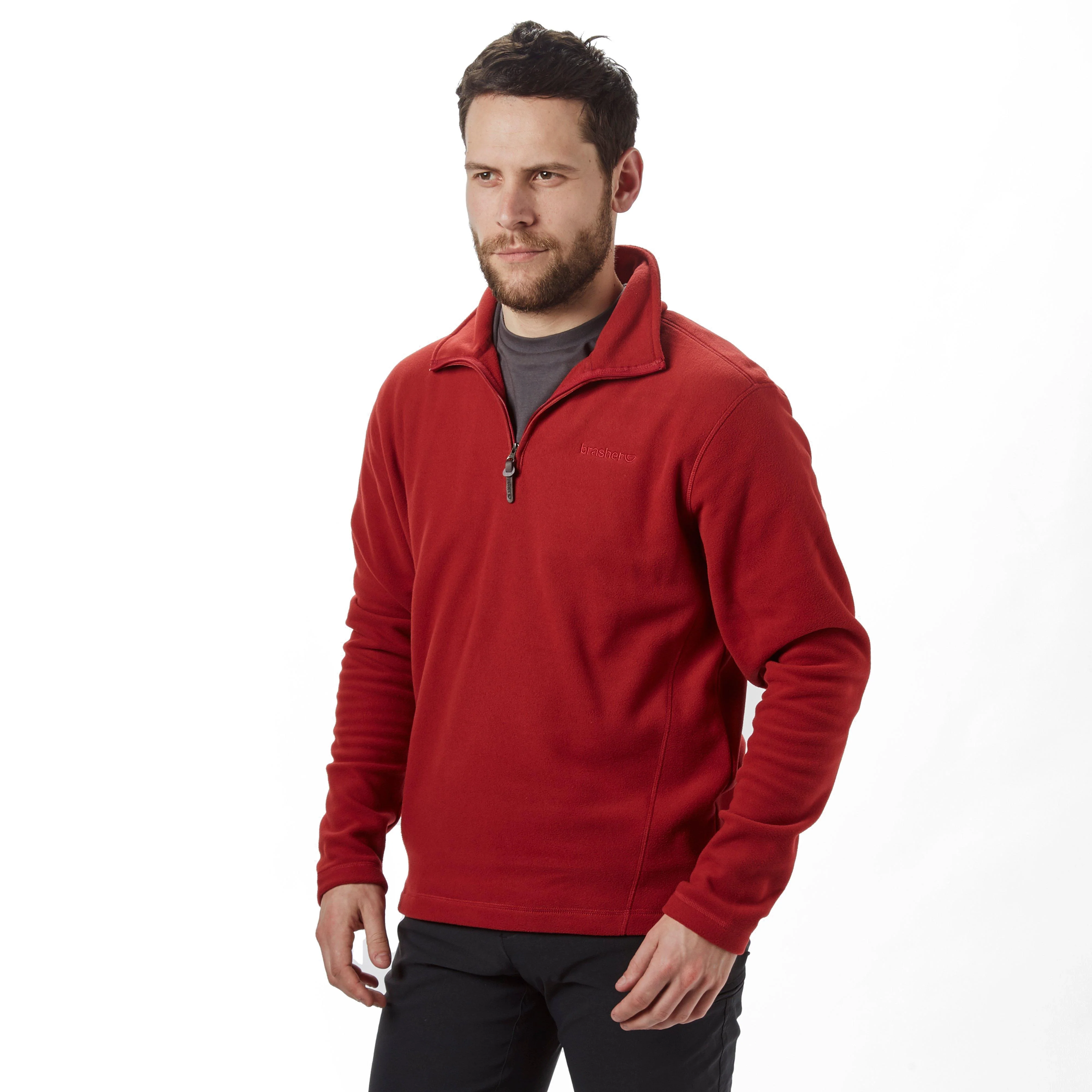 Men's Bleaberry Half Zip Fleece - Image 6
