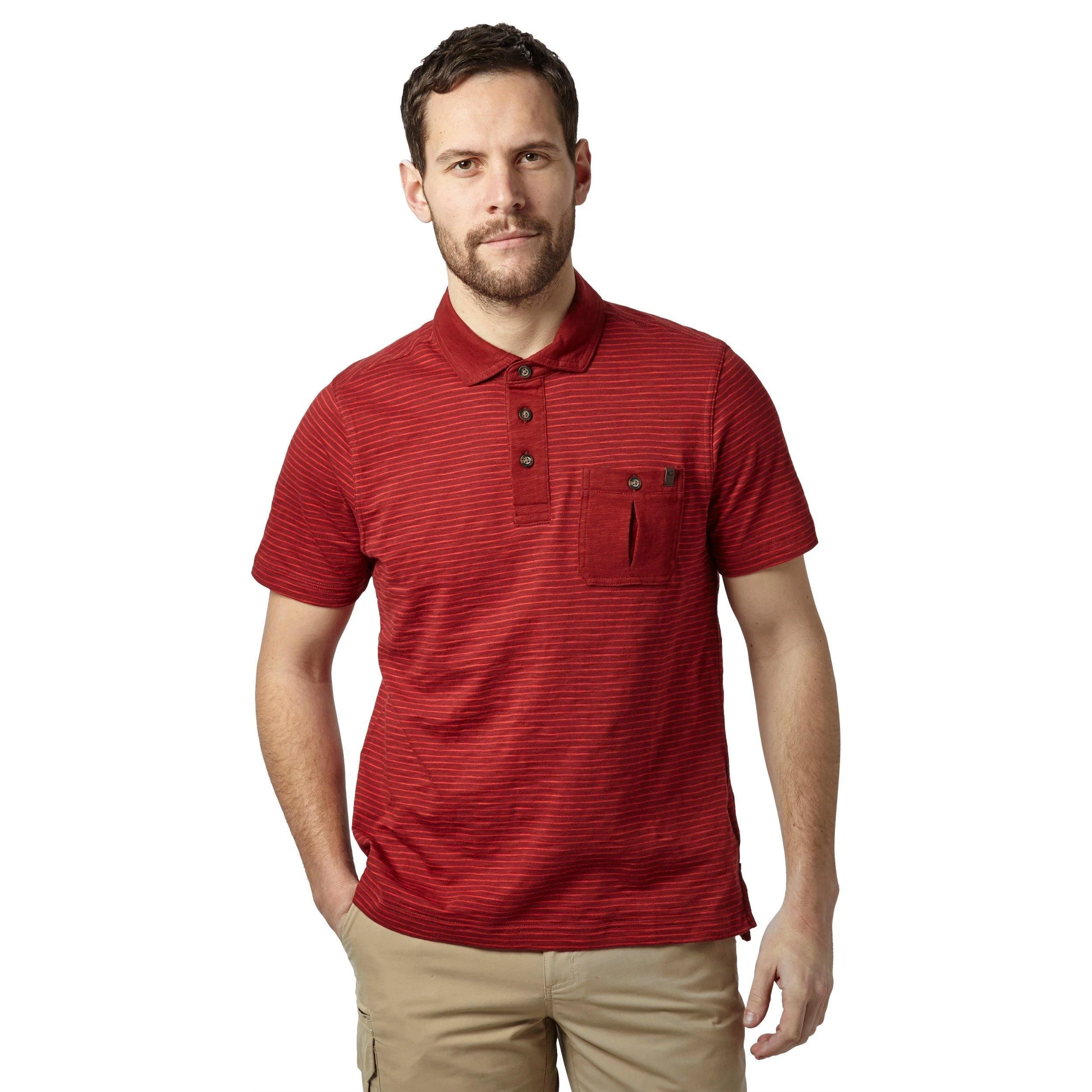 Men's Robinson Striped Polo Shirt - Image 5