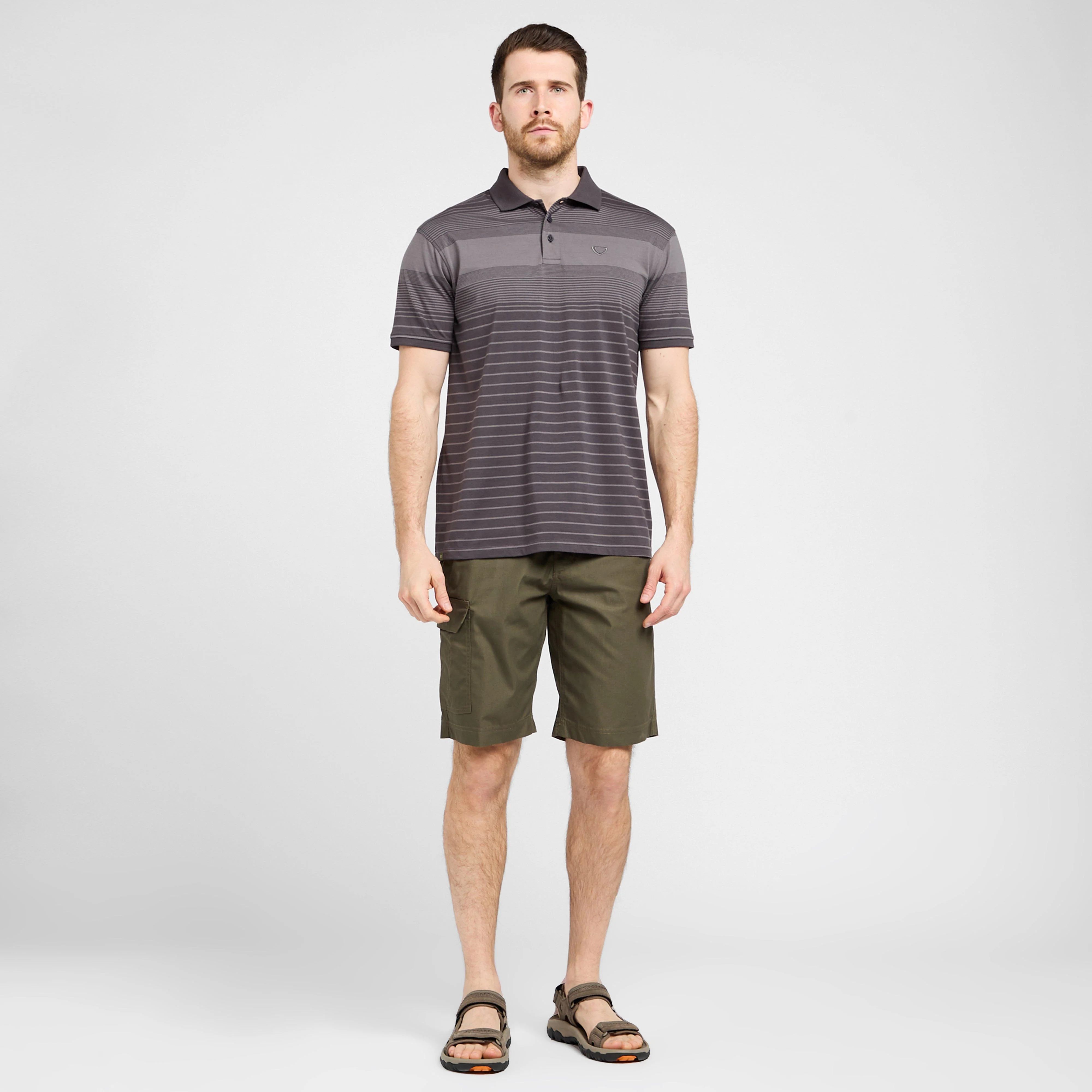 Men's Striped Polo Shirt - Image 3