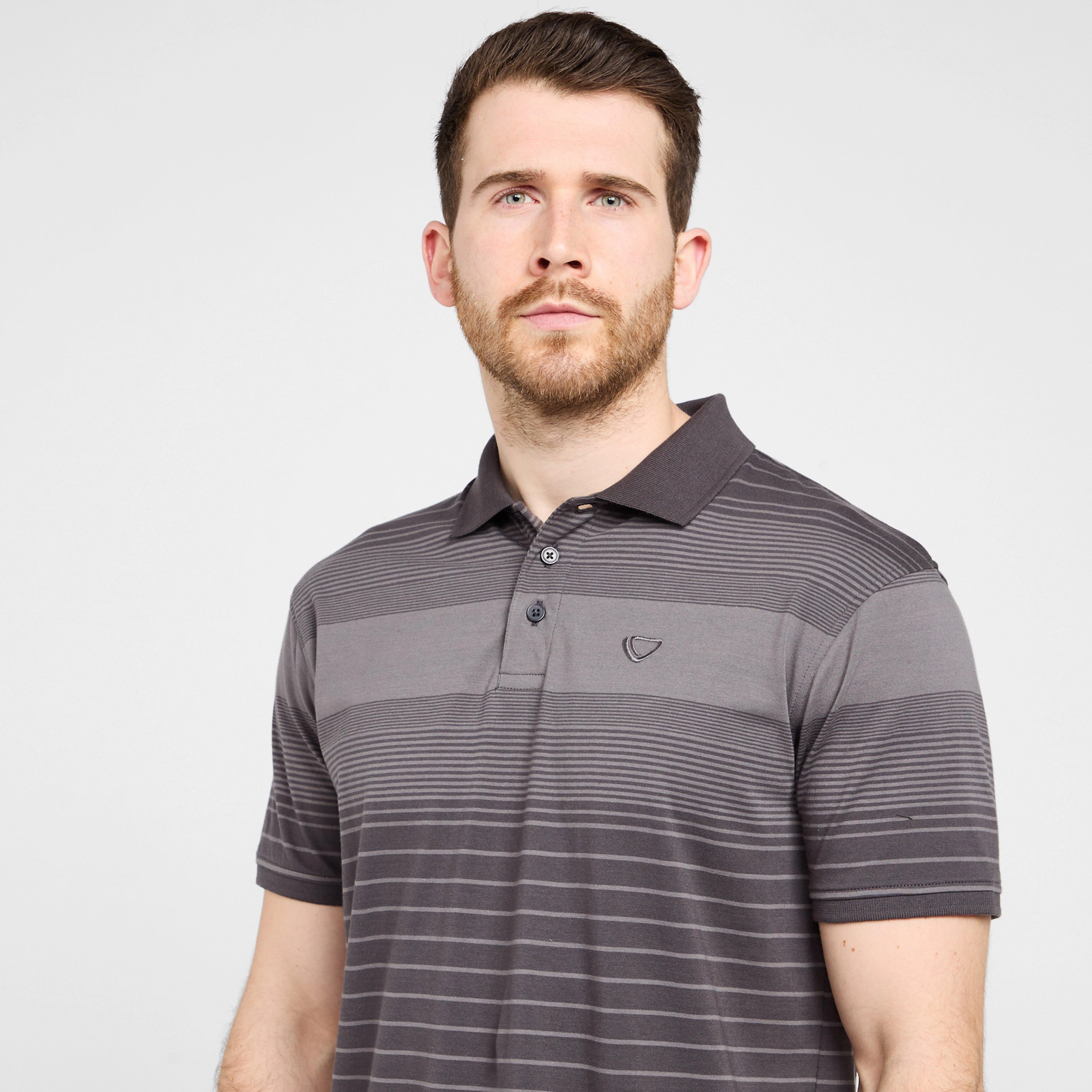 Men's Striped Polo Shirt - Image 4