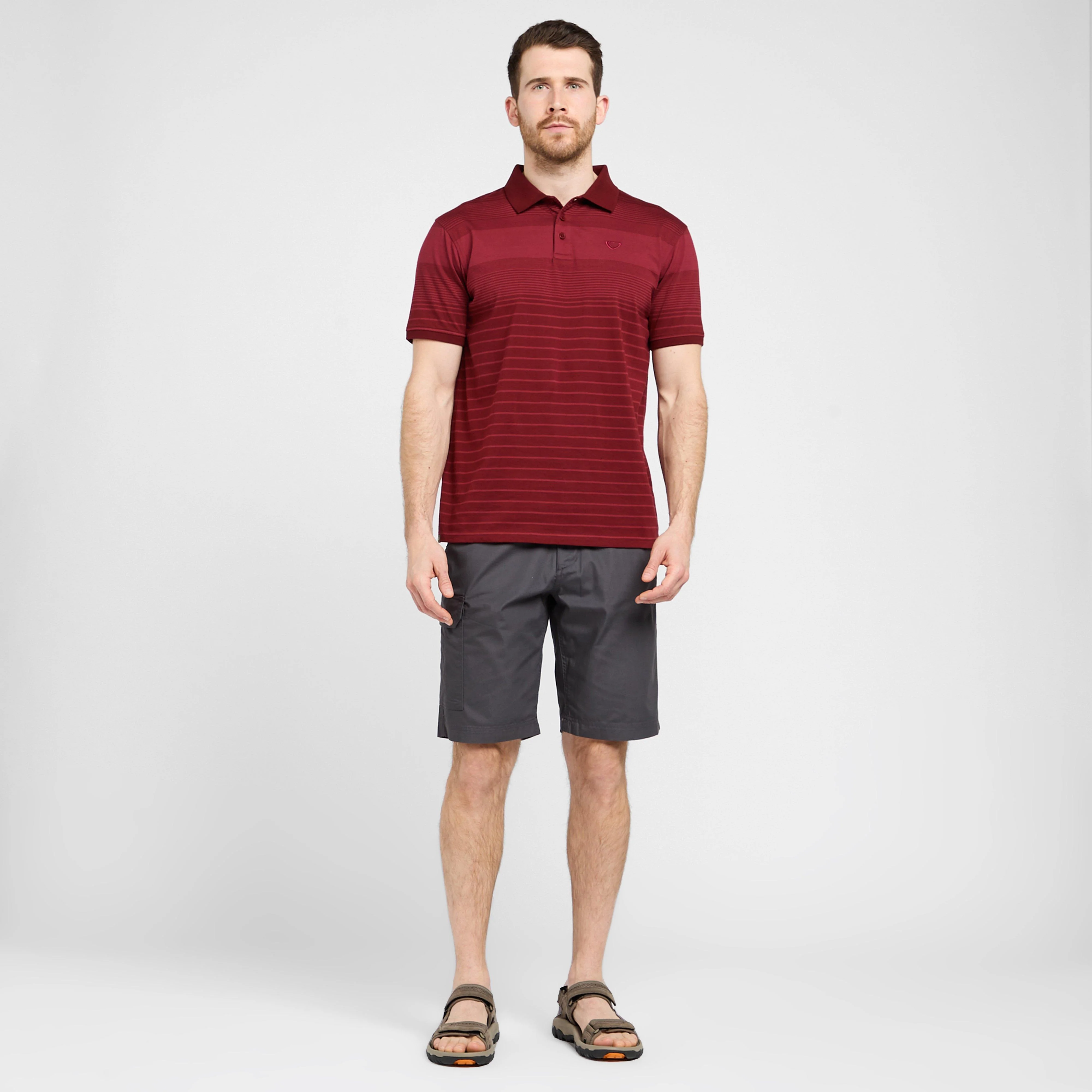 Men's Striped Polo Shirt - Image 3