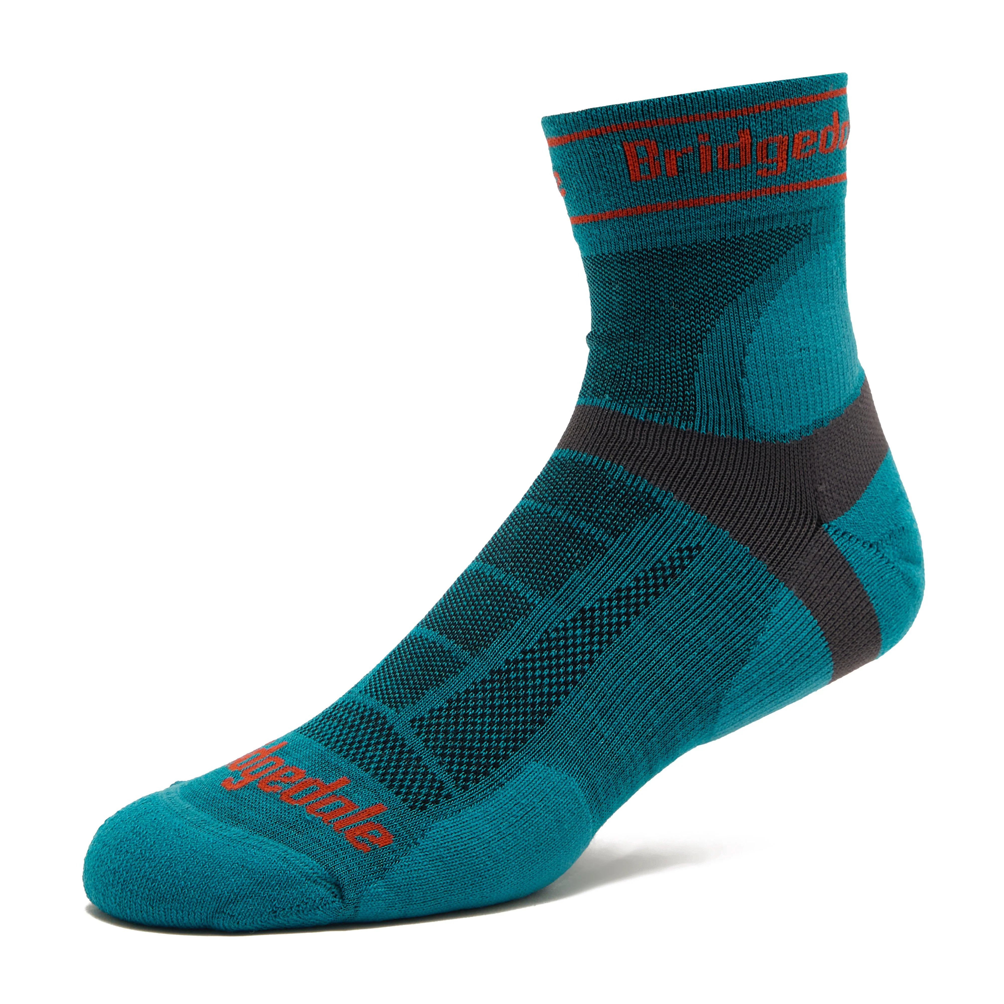 Men's Trail Run Ultra Light Merino Sport 3/4 Crew - Image 3