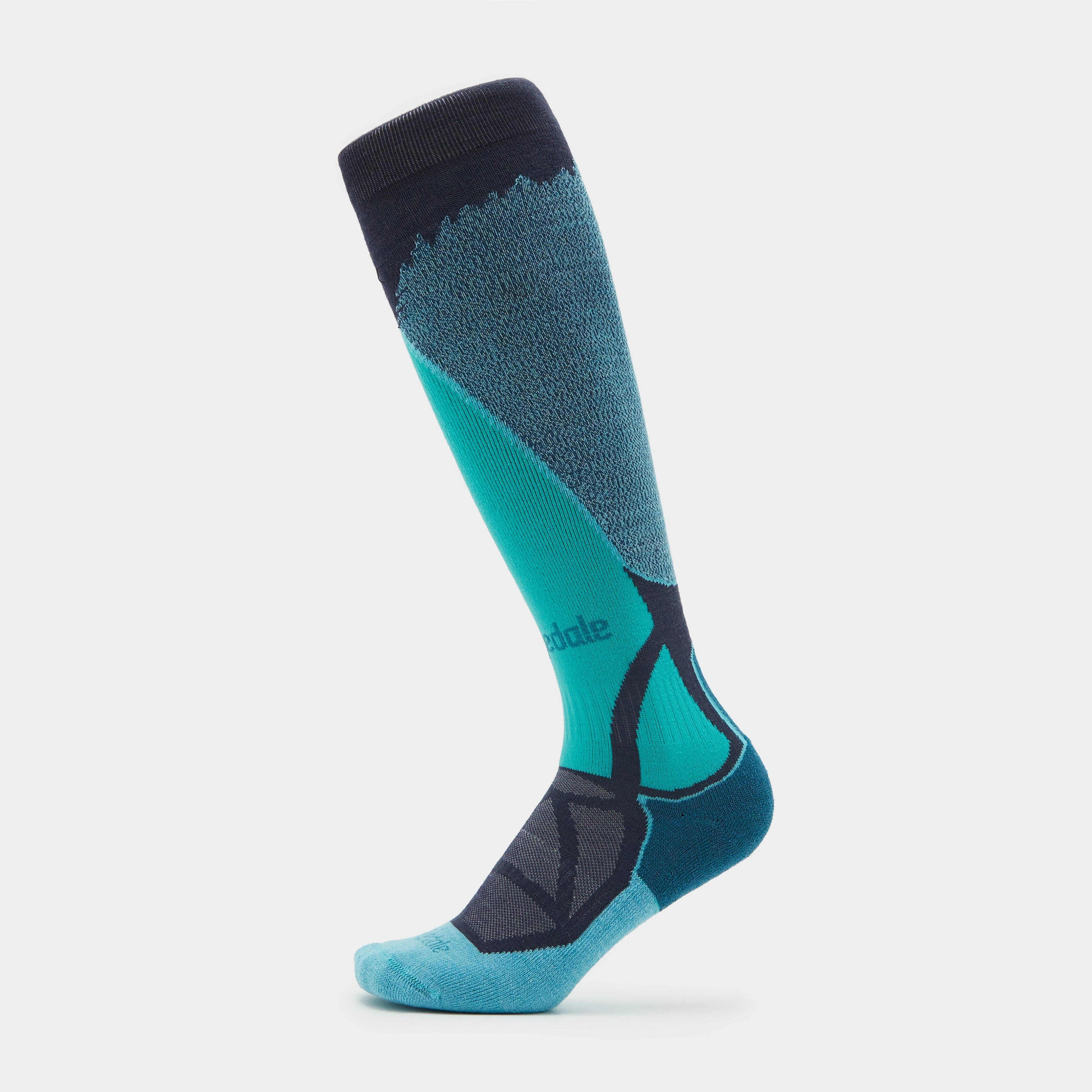 Women's Ski Midweight+ Merino Endurance Over Calf Socks - Image 3