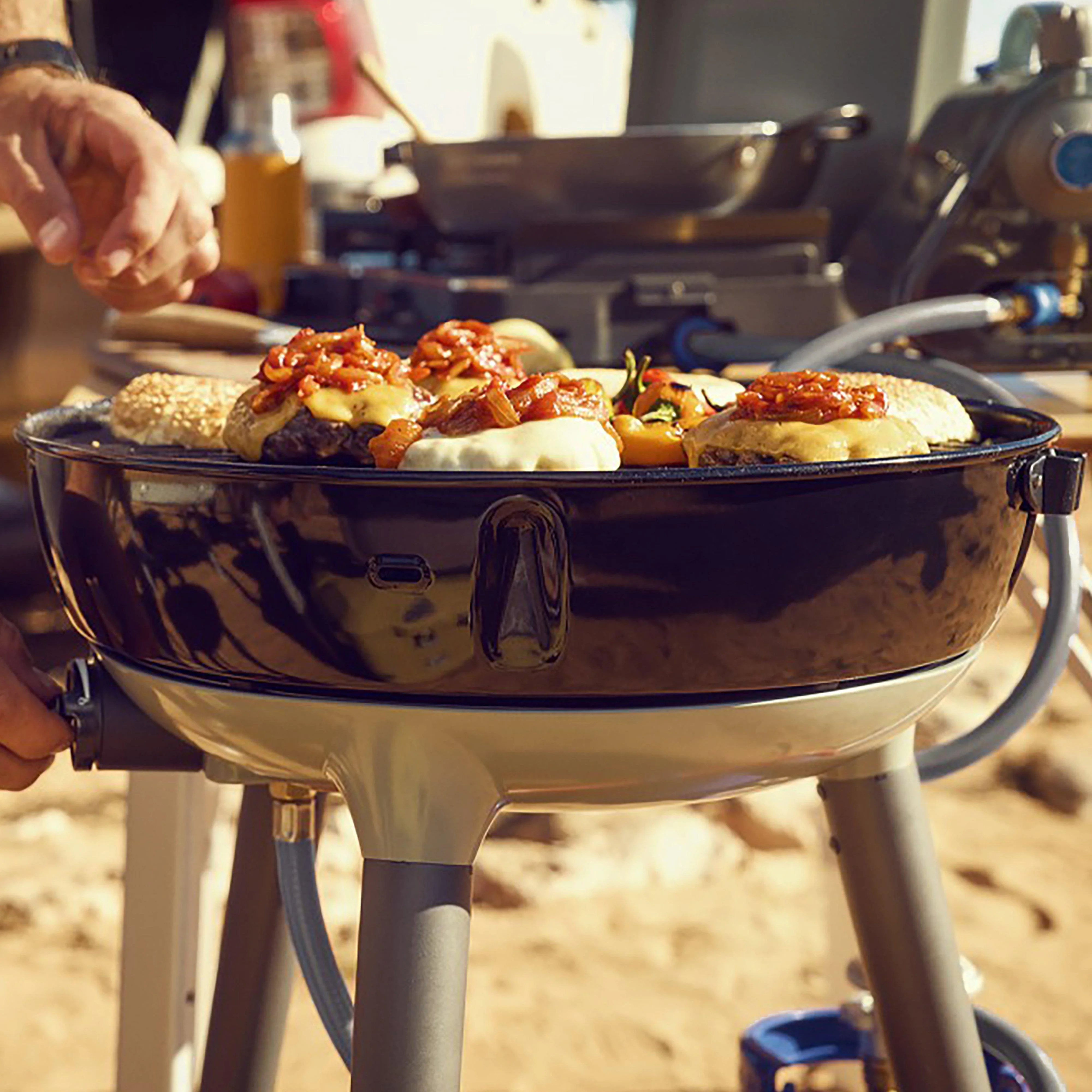 Carri Chef 50 BBQ with Paella Pan - Image 8