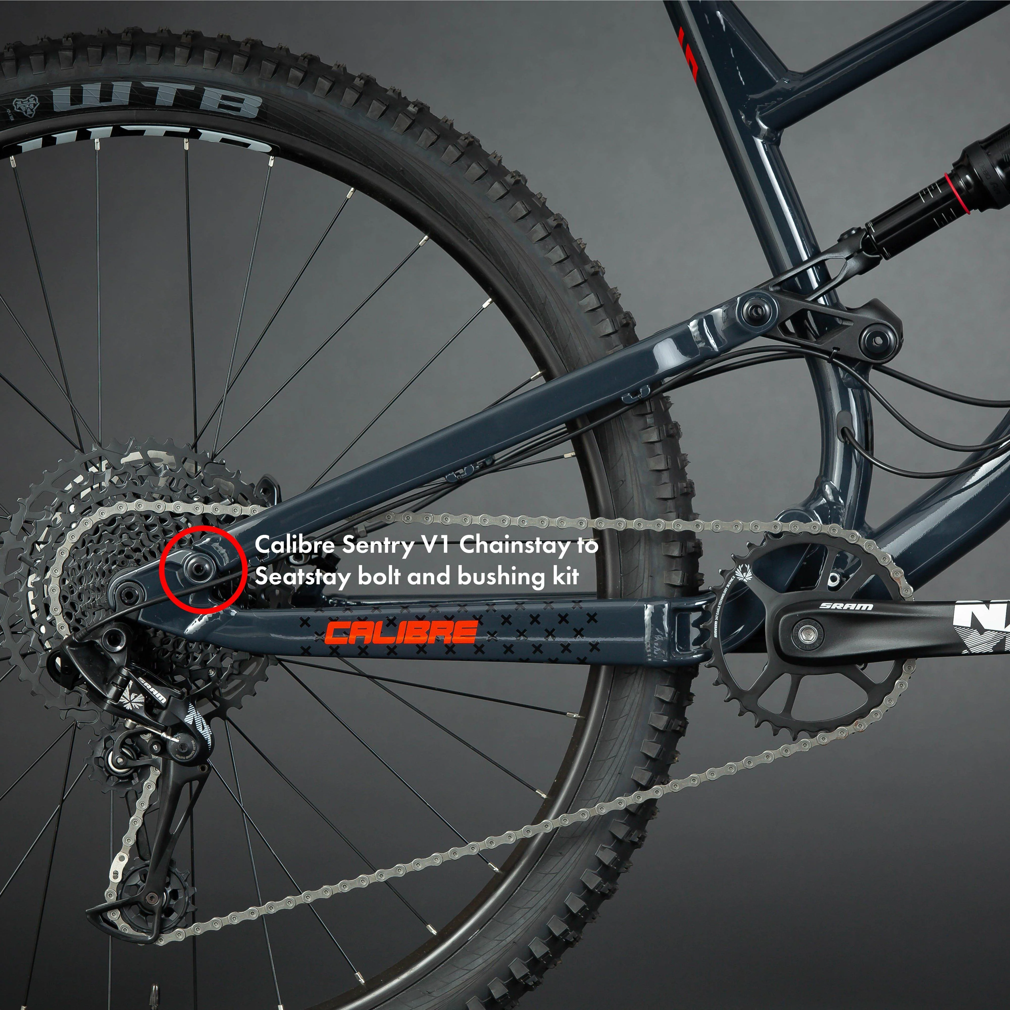 Sentry V1 Chainstay to Seatstay Bolt and Bushing Kit - Image 2