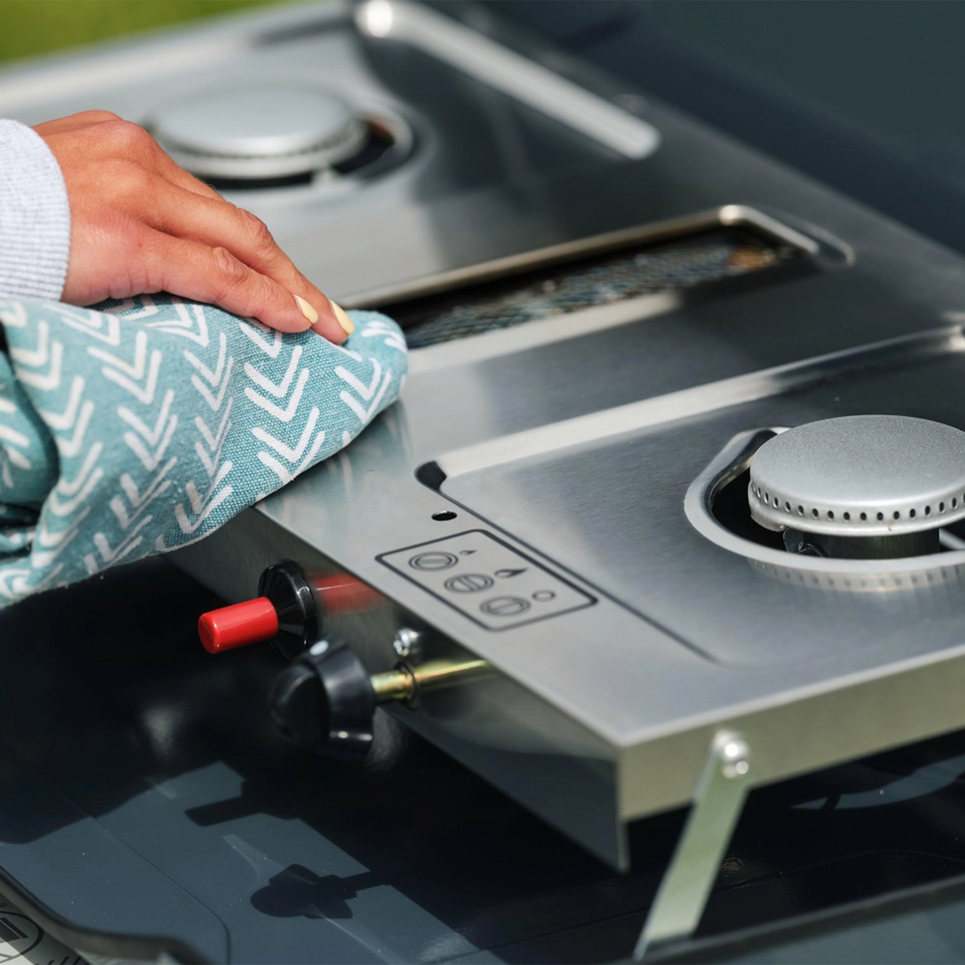 Camping Chef DLX Stainless, Infrared Elite - Image 5