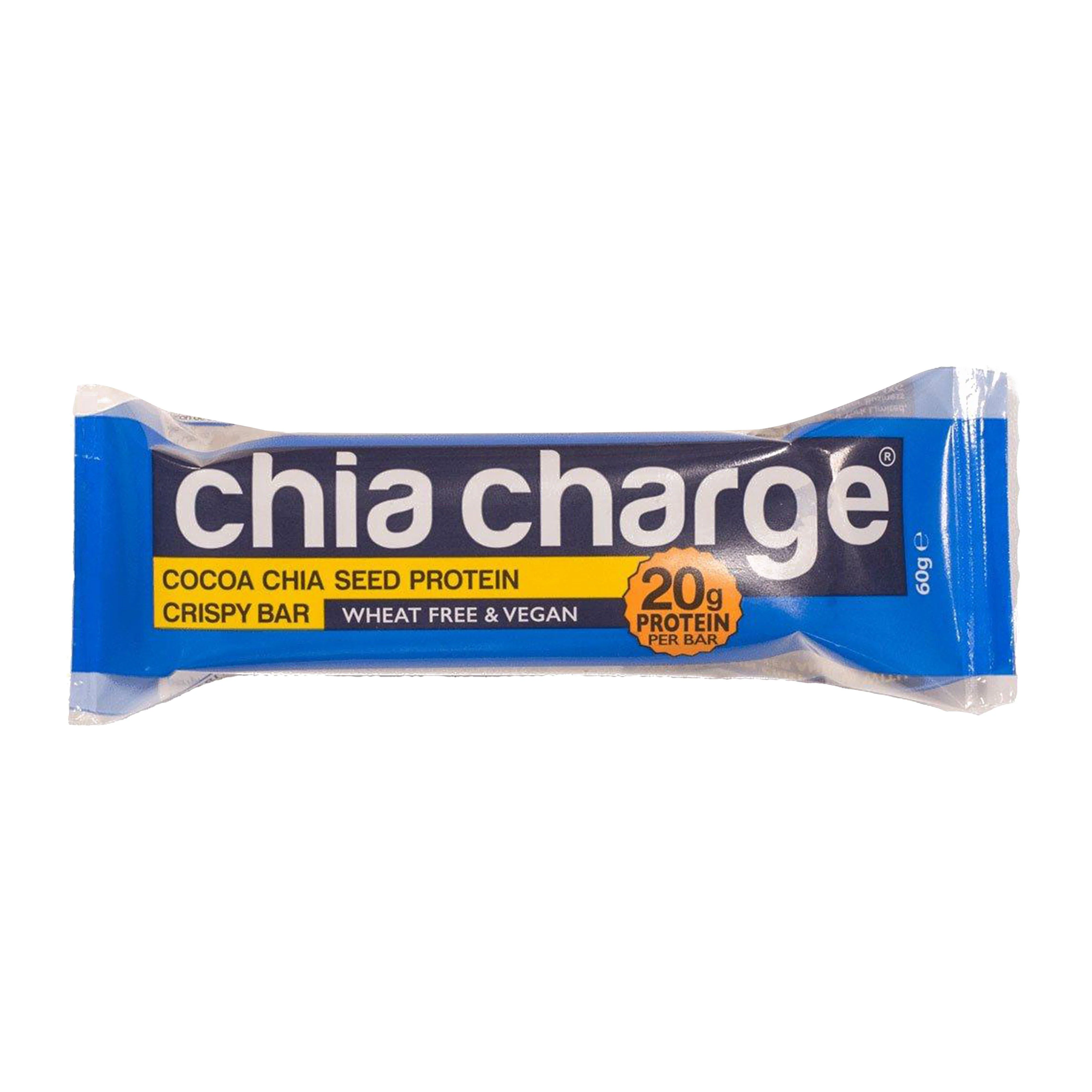 Cocoa Chia Seed Protein Crispy Bar 60g - Image 3