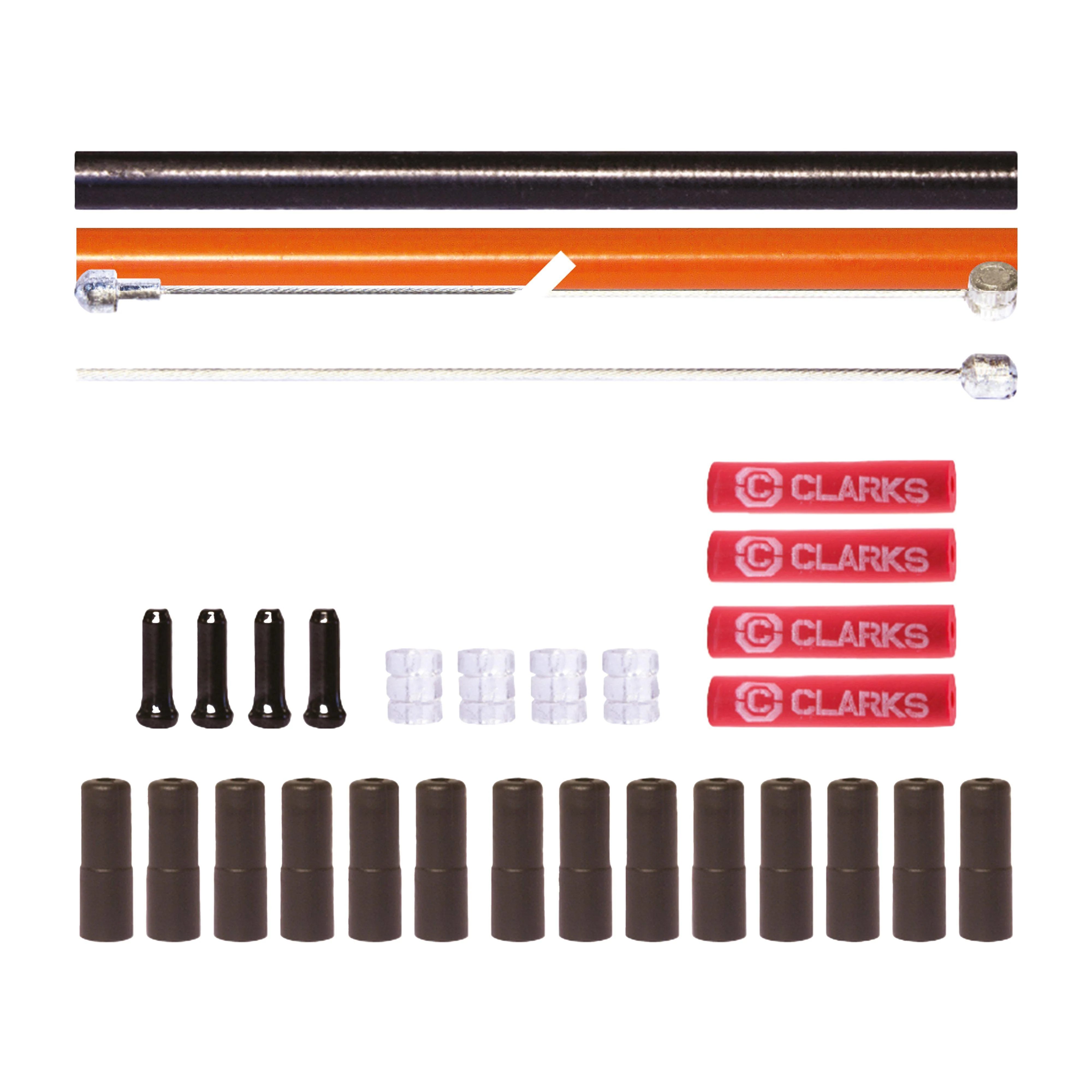 Stainless Steel Front & Rear Brake Cable Kit - Image 2