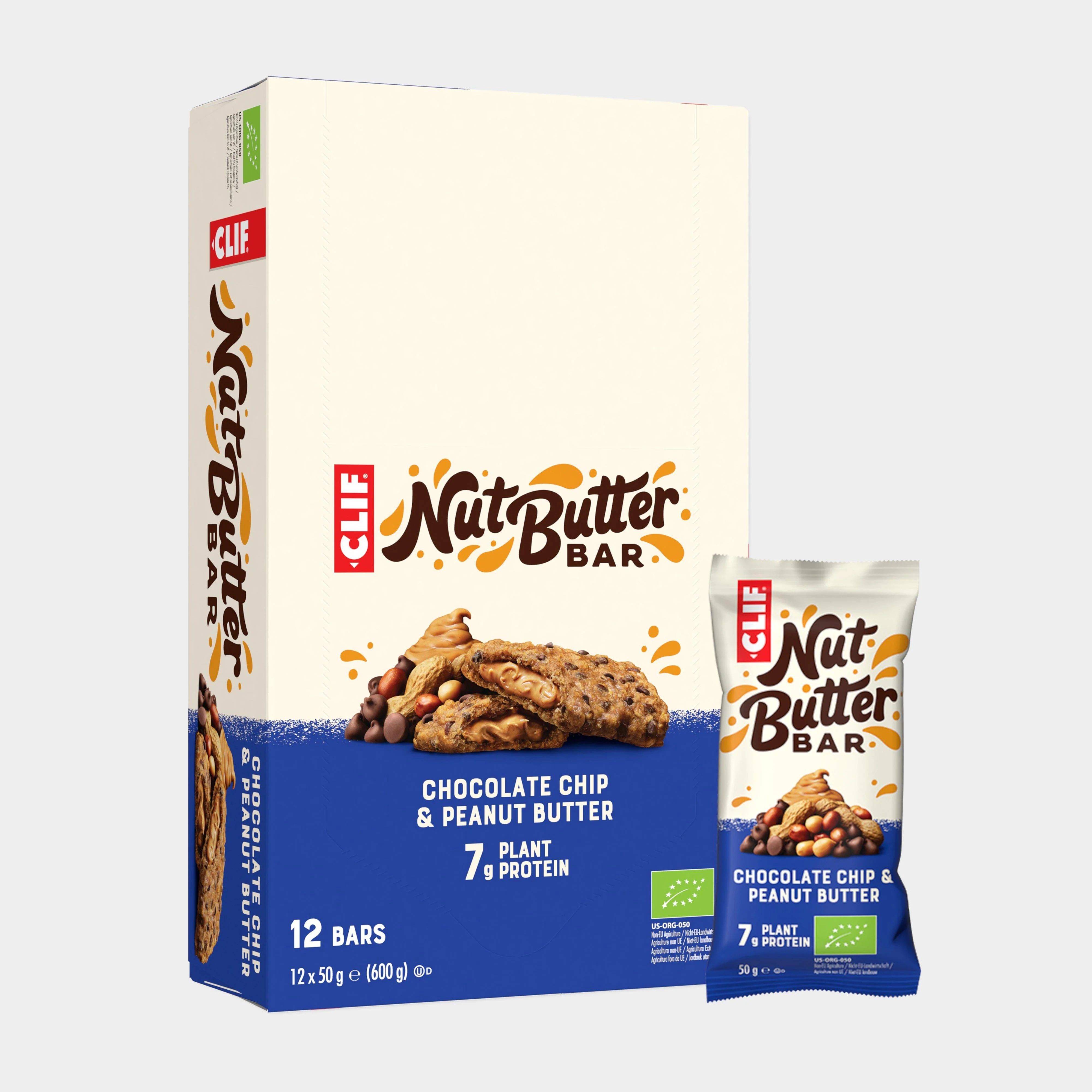 Nut Butter Filled Energy Bar (Chocolate Chip & Peanut Butter) 50g - Image 4