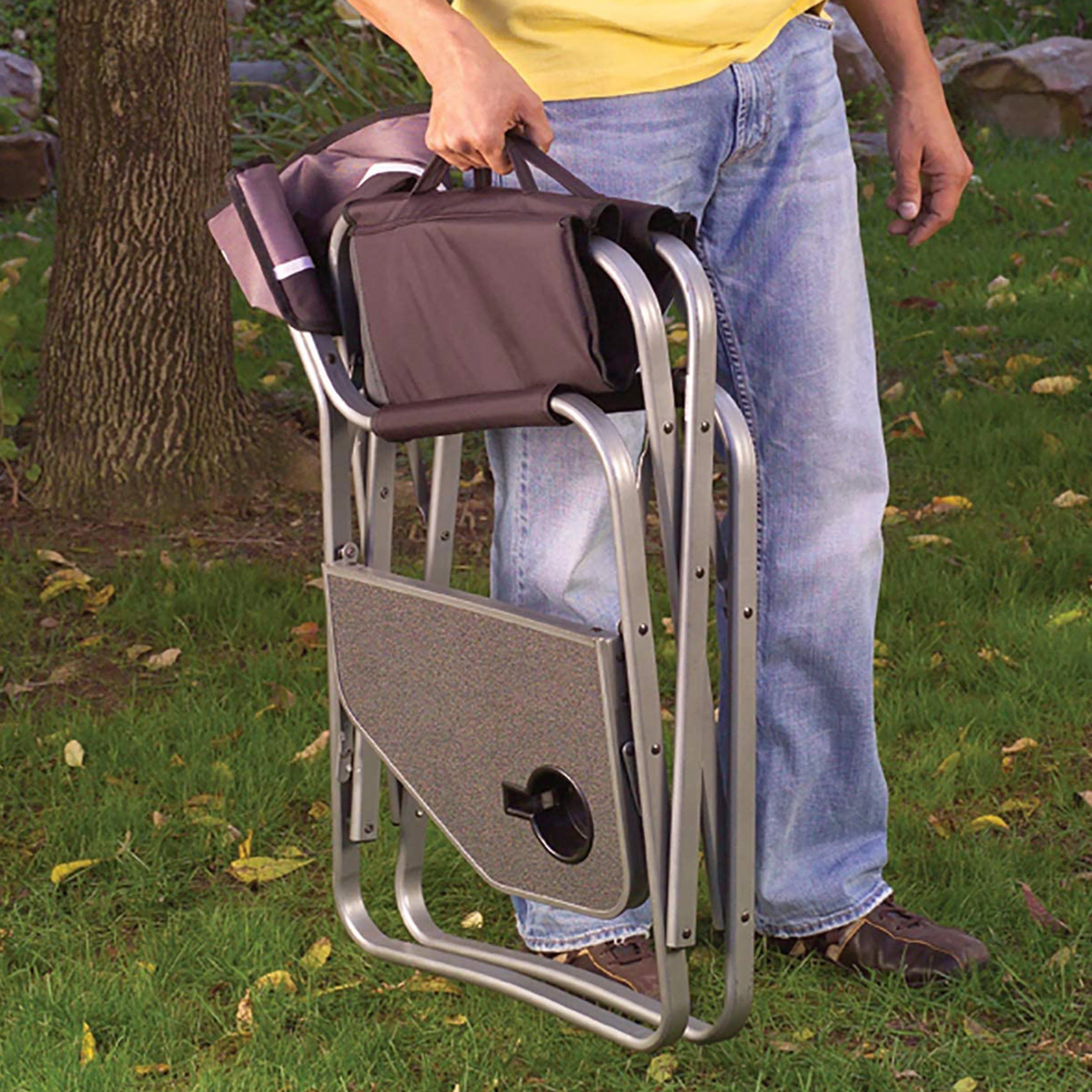 Camping Chair with Folding Table - Image 2