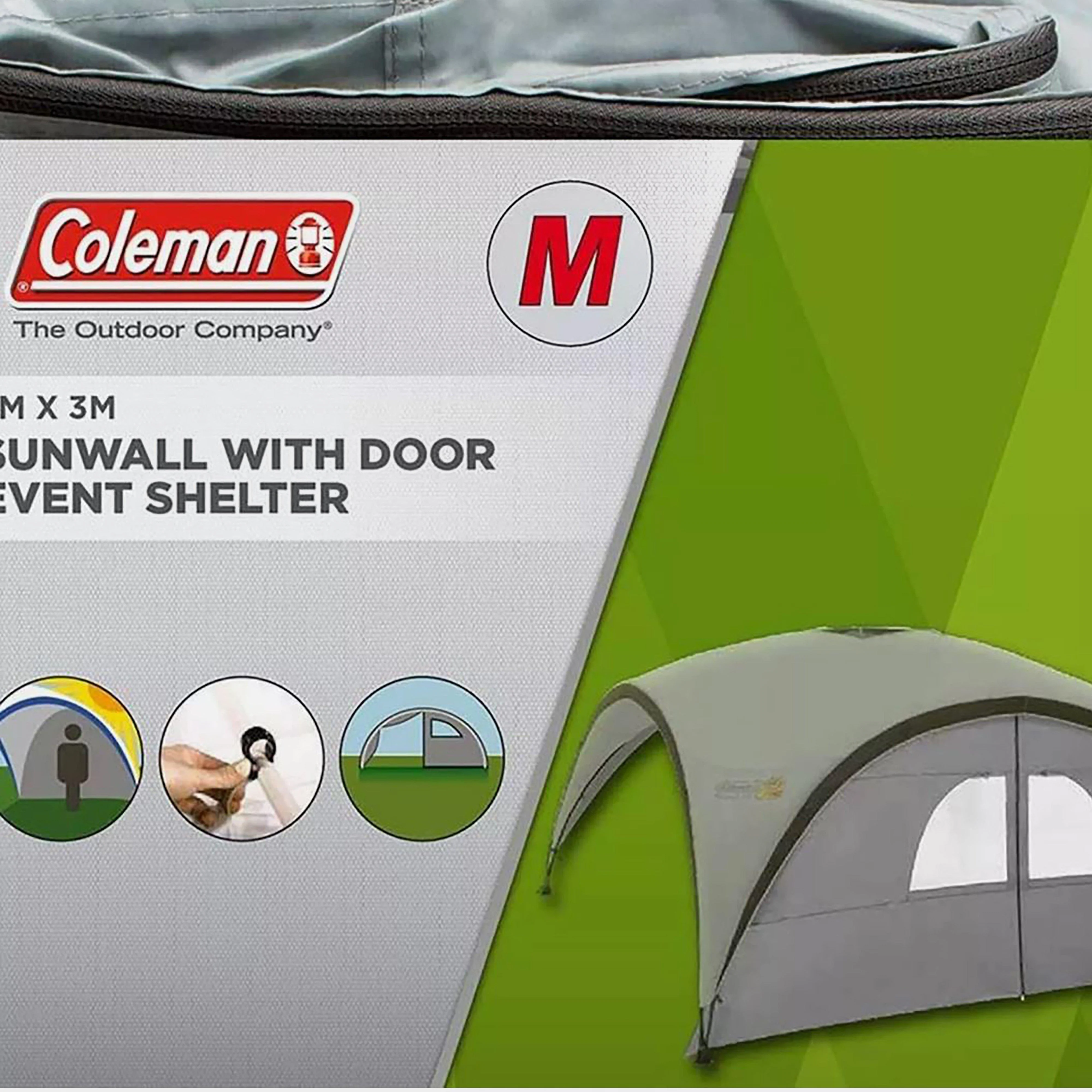 Sunwall With Door For FastPitch™ Event Shelter L - Image 3