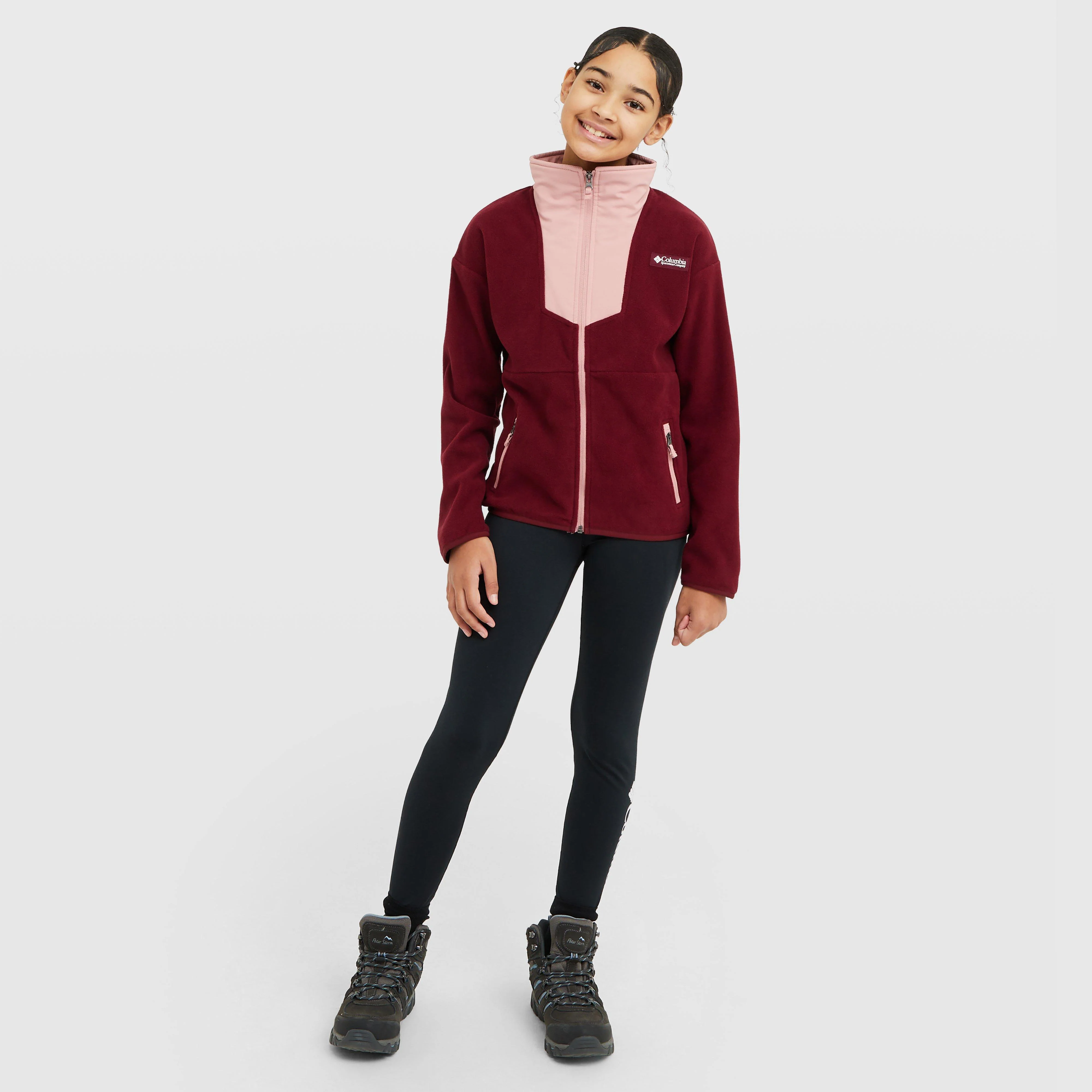 Kids' Sequoia Aztec Full Zip Fleece - Image 3
