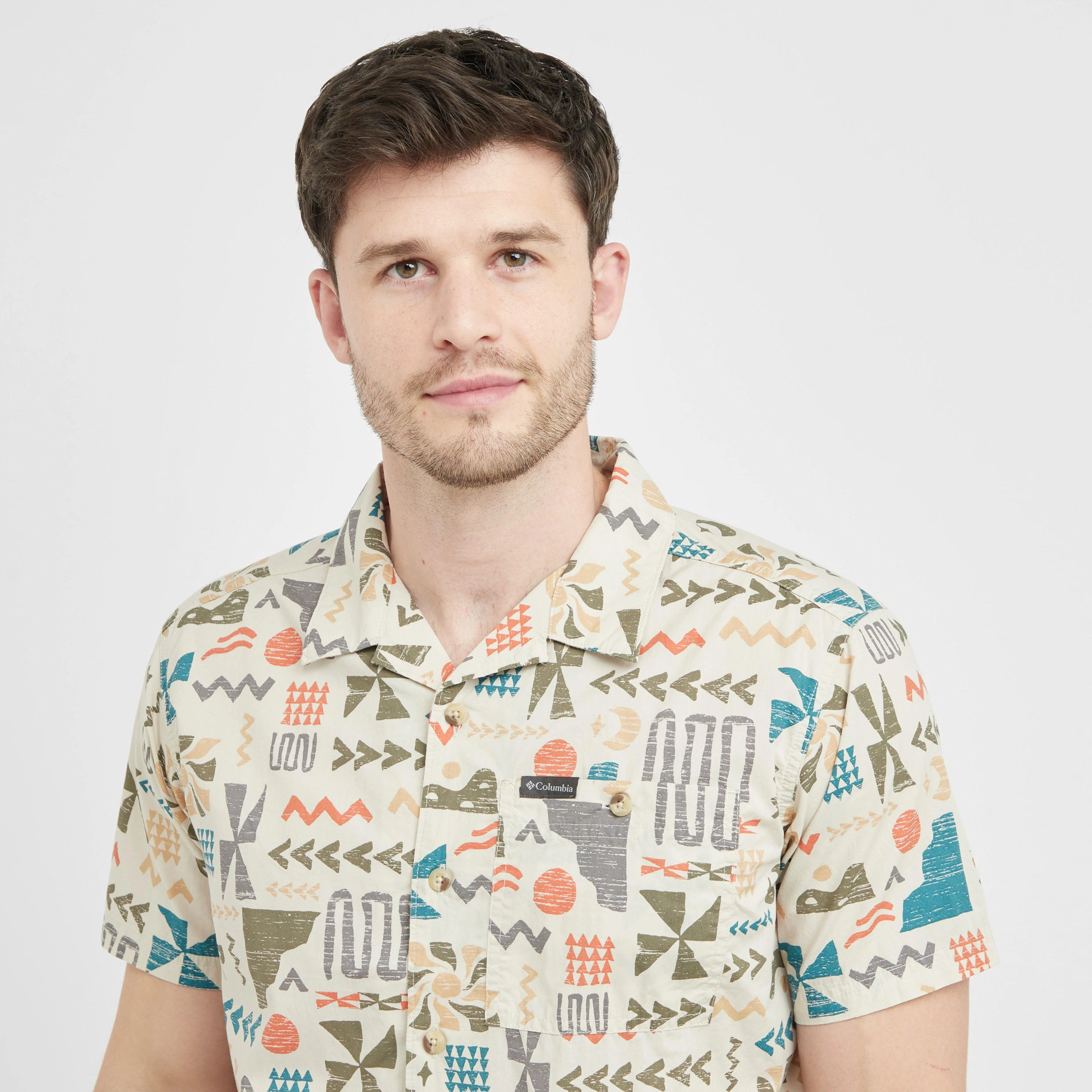 Men's Pine Canyon™ Printed Short Sleeve Shirt - Image 4