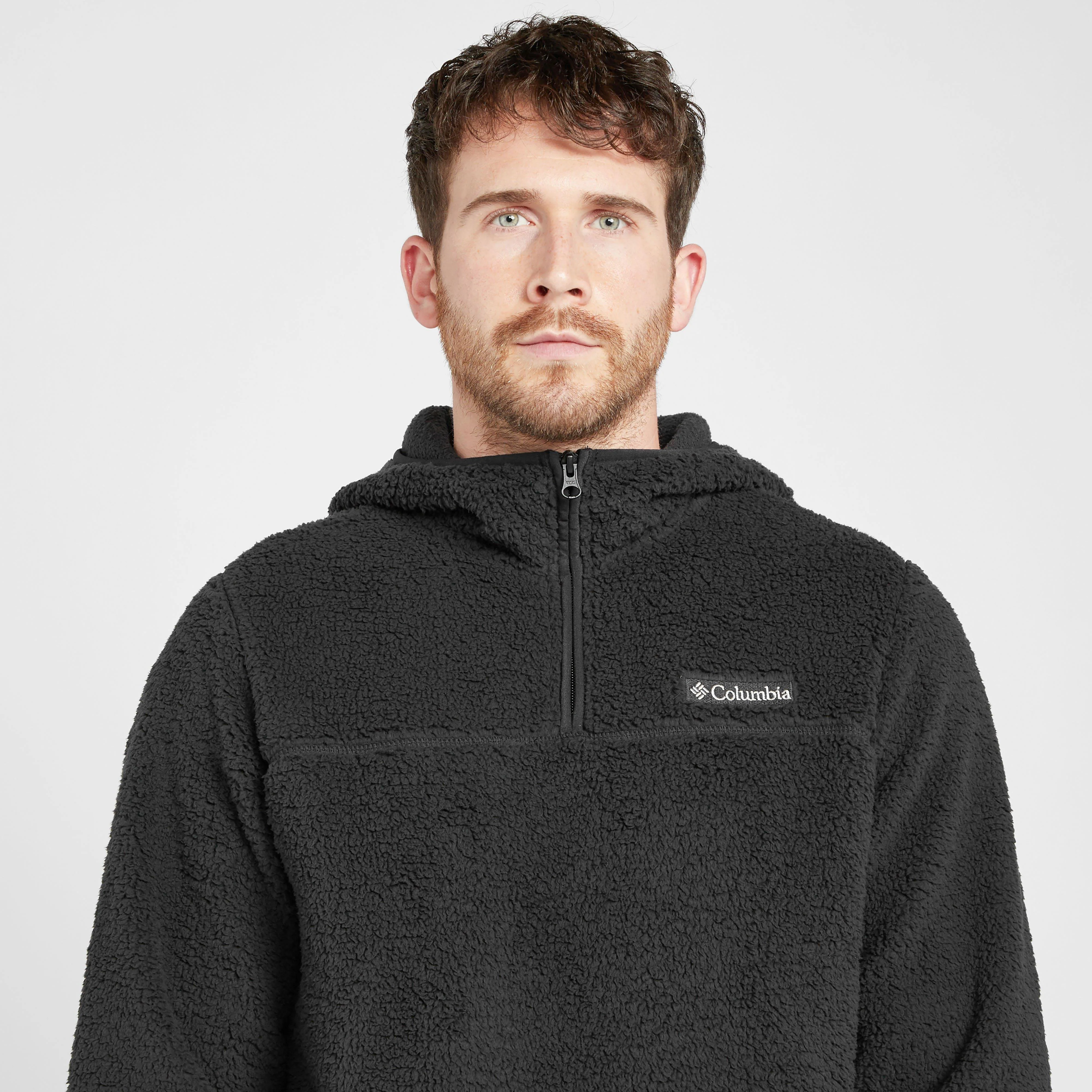 Men's Rugged Ridge Half-Zip Hooded Sherpa Fleece - Image 4