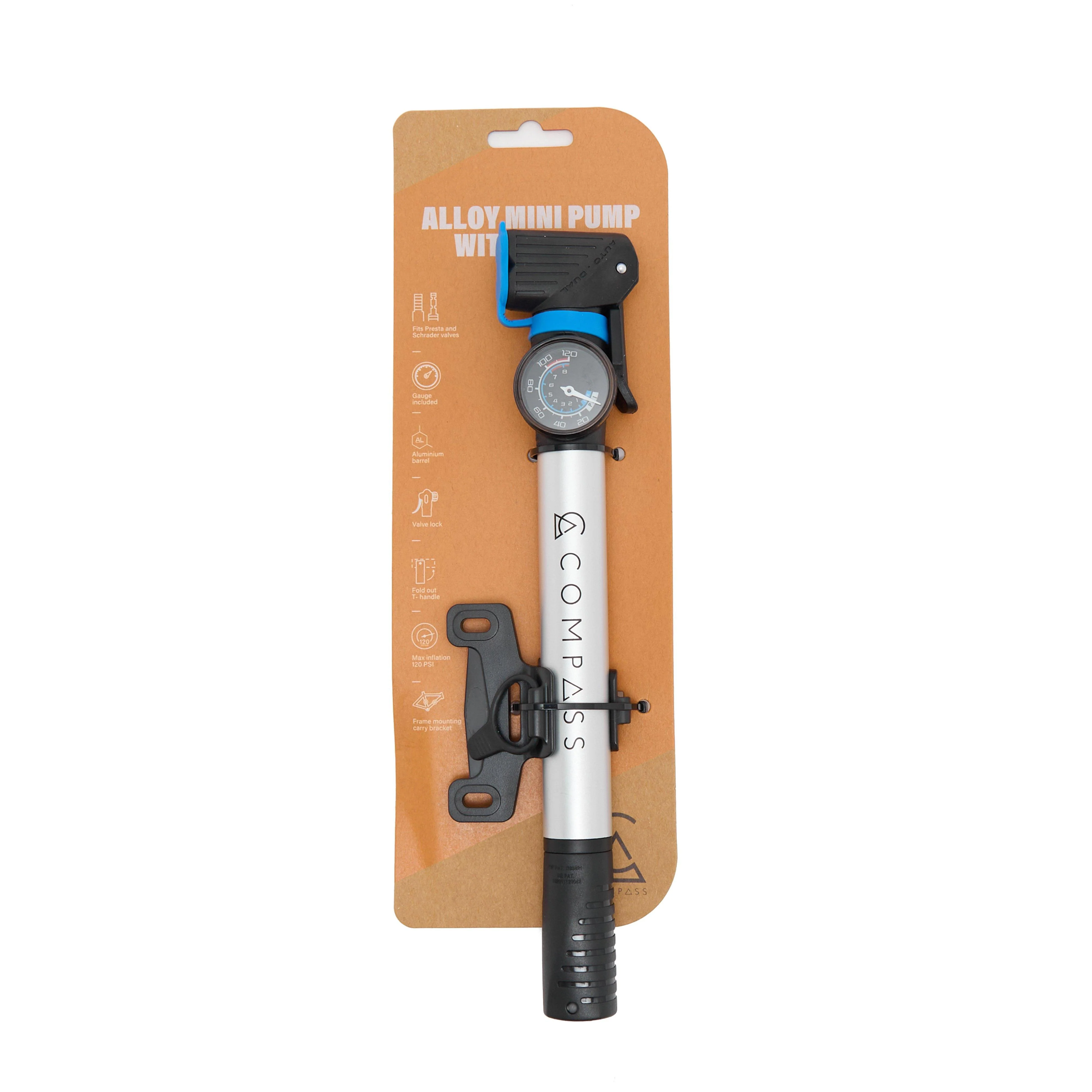 Airflow Alloy Mini Pump With Gauge - Image 5