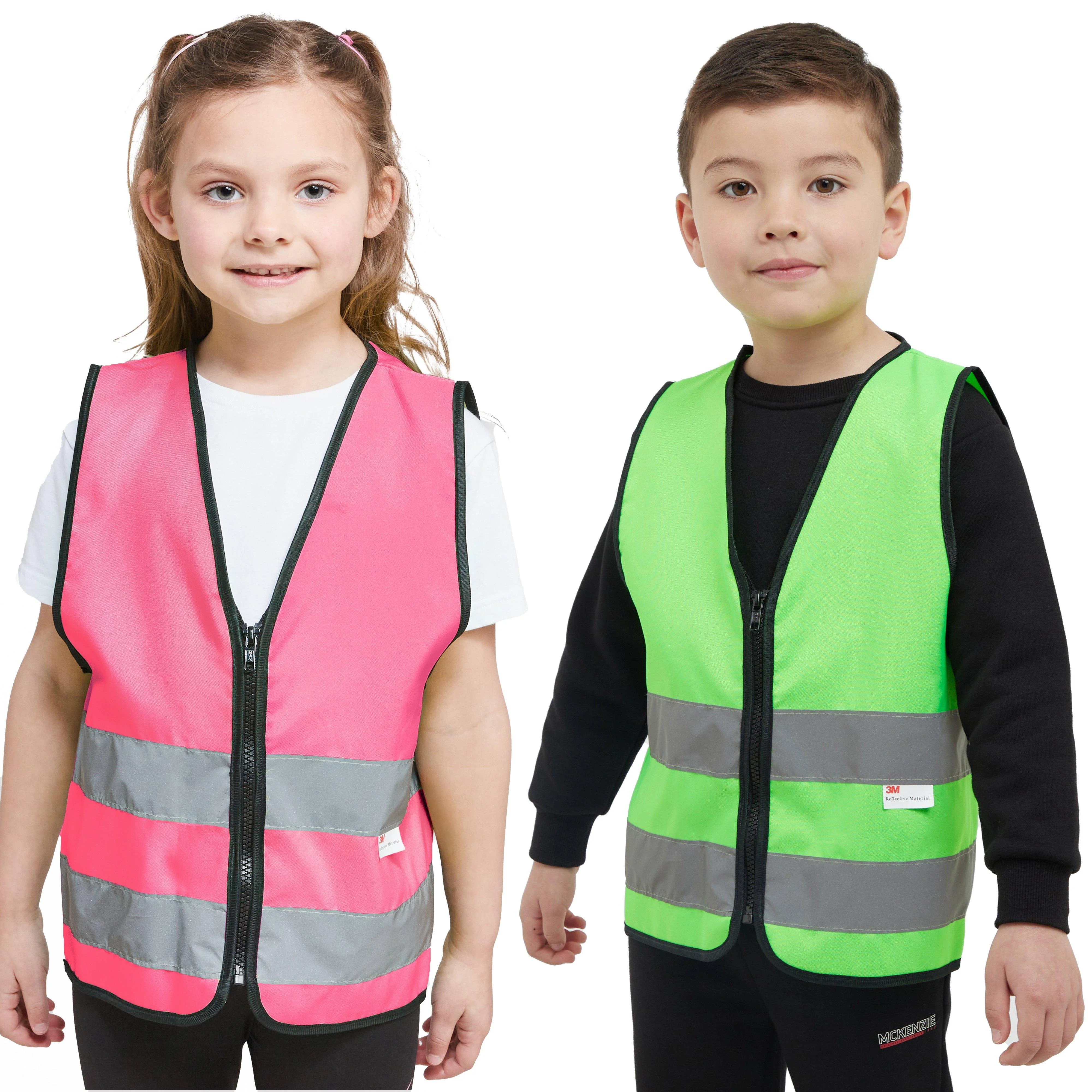 Junior Bright Hi-Vis Vest - Image 7