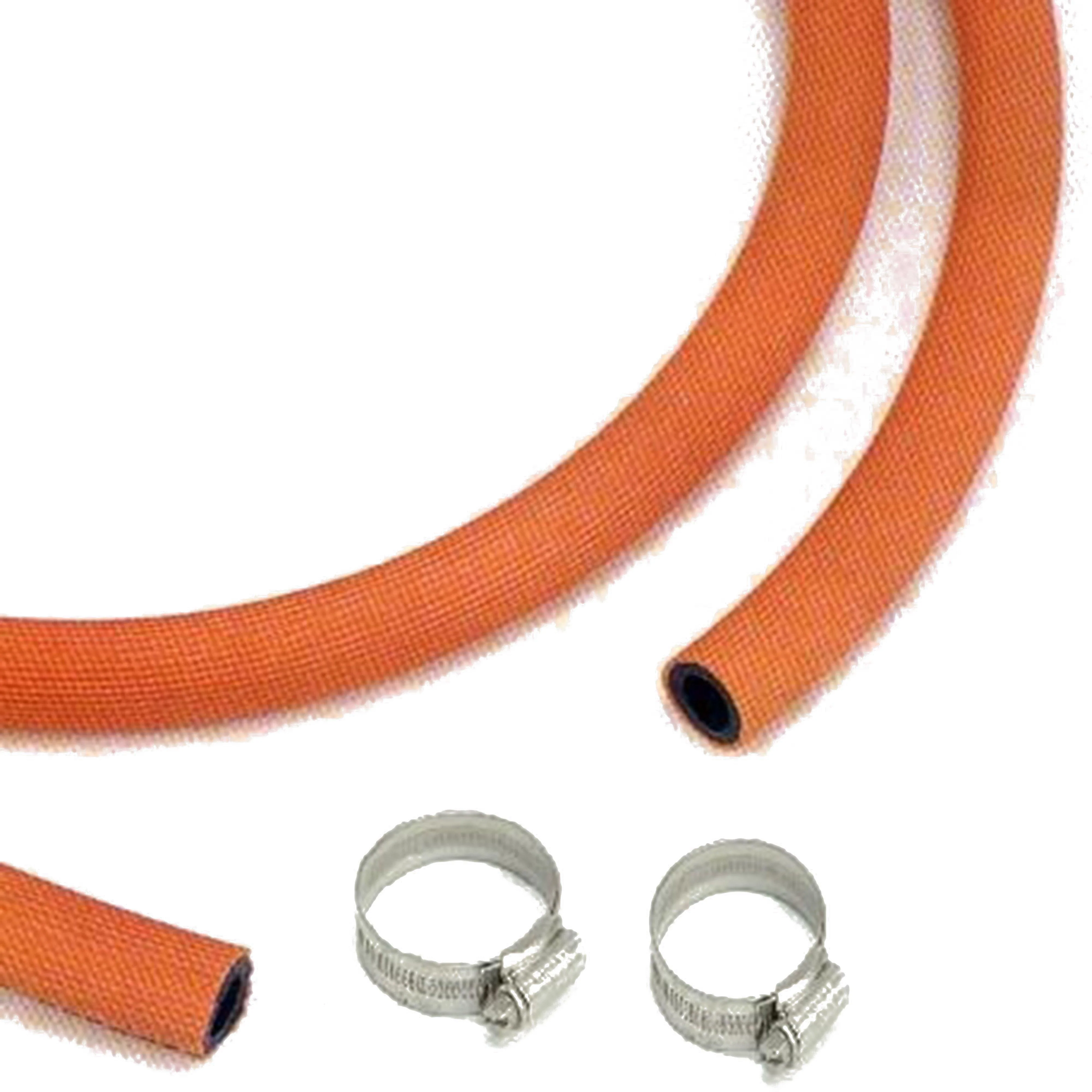 Gas Hose & Two Clips - Image 2