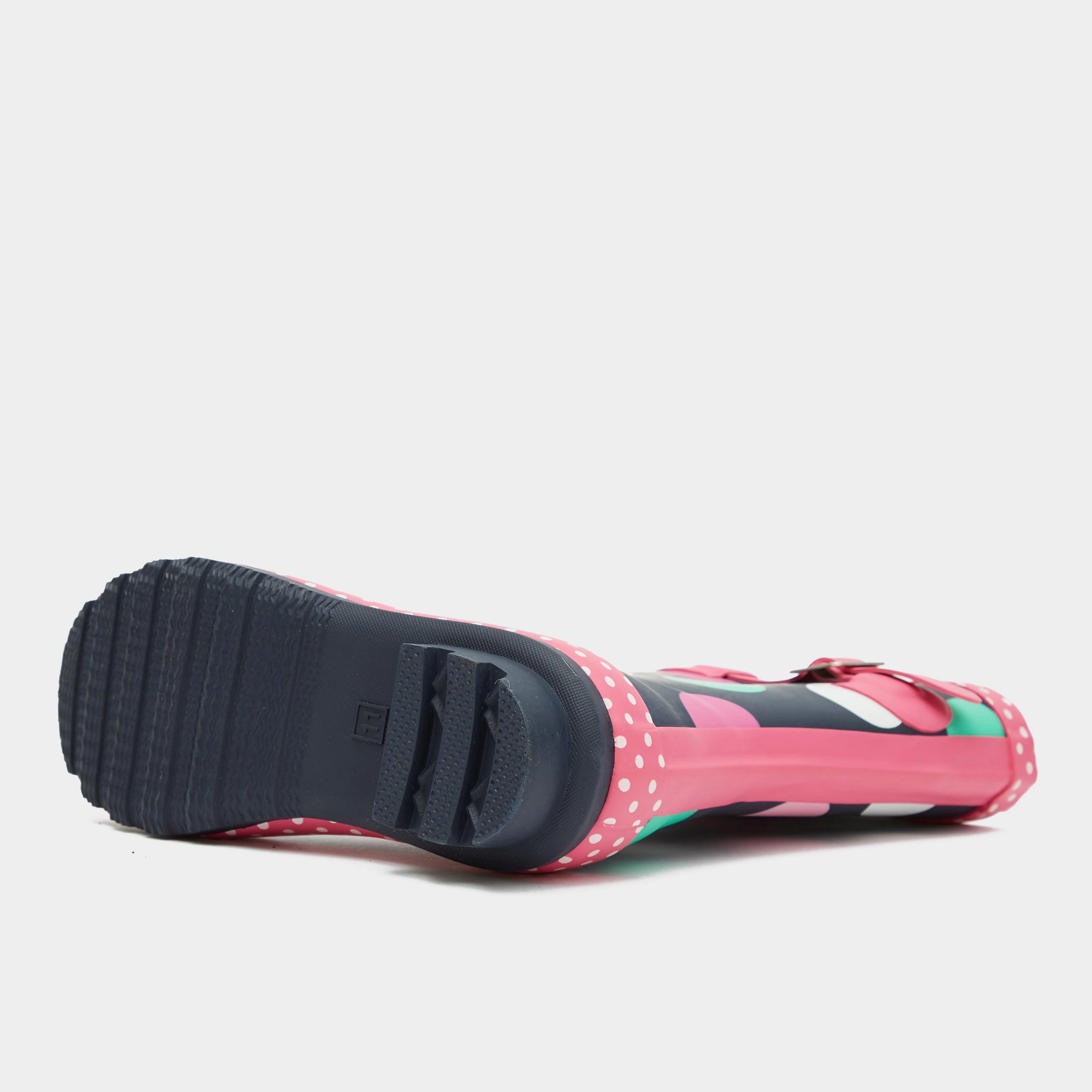 Multicoloured Dotty Jnr Pull On Wellington Boots - Image 2