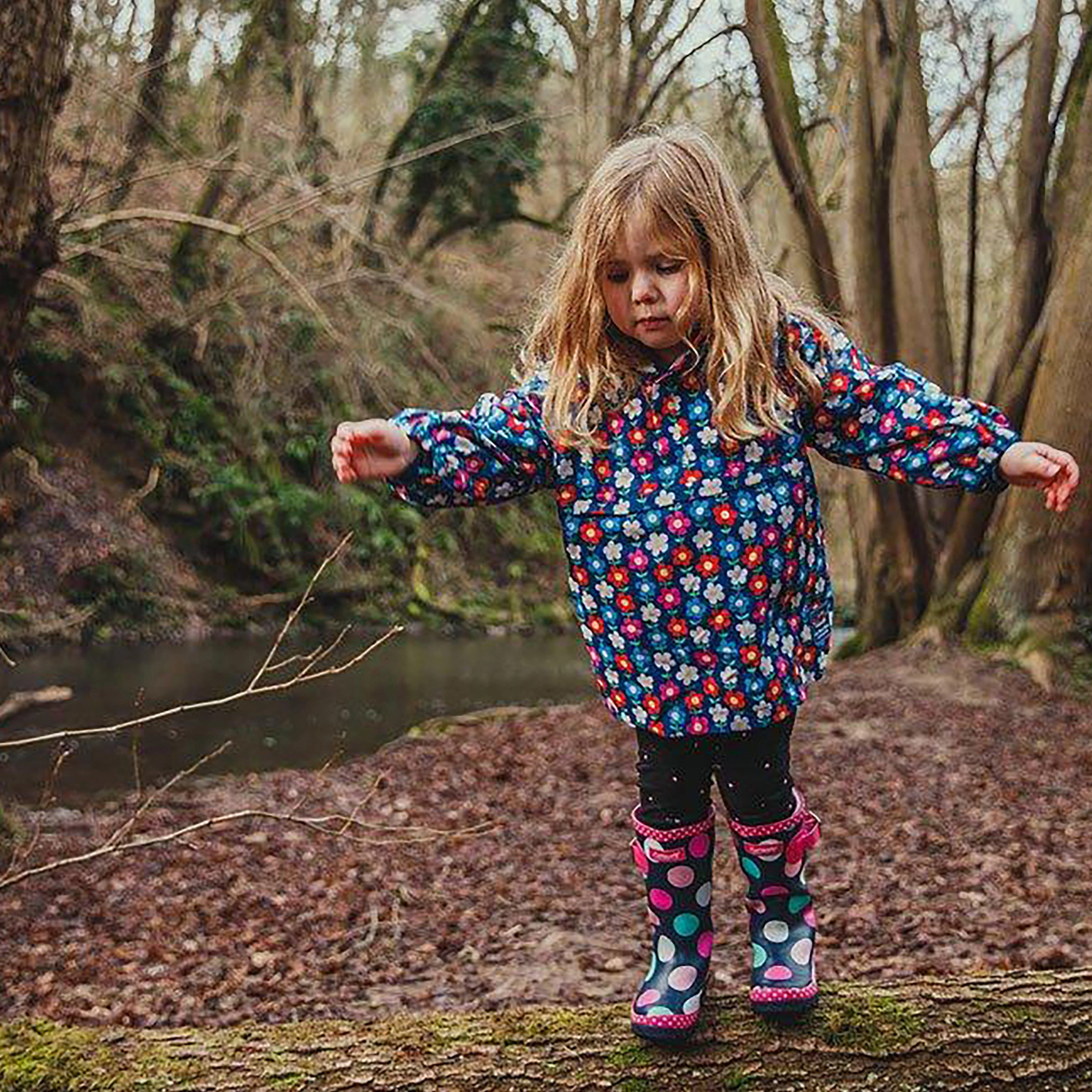 Multicoloured Dotty Jnr Pull On Wellington Boots - Image 7