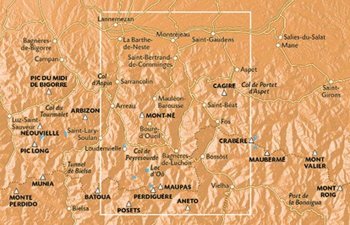 Pyrenees Map 05, Luchon - Image 3