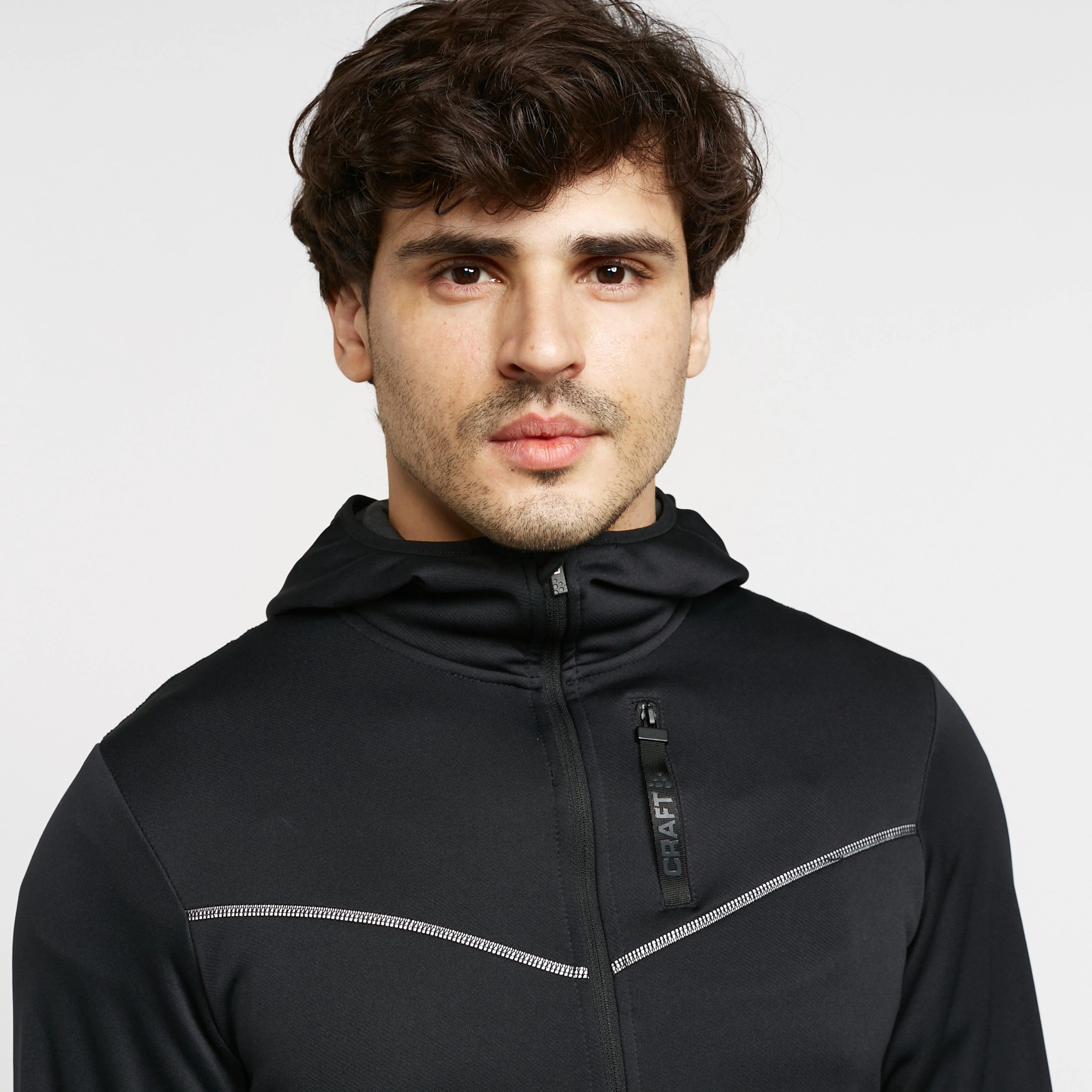 Men's Eaze FZ Sweat Hood Jacket - Image 2