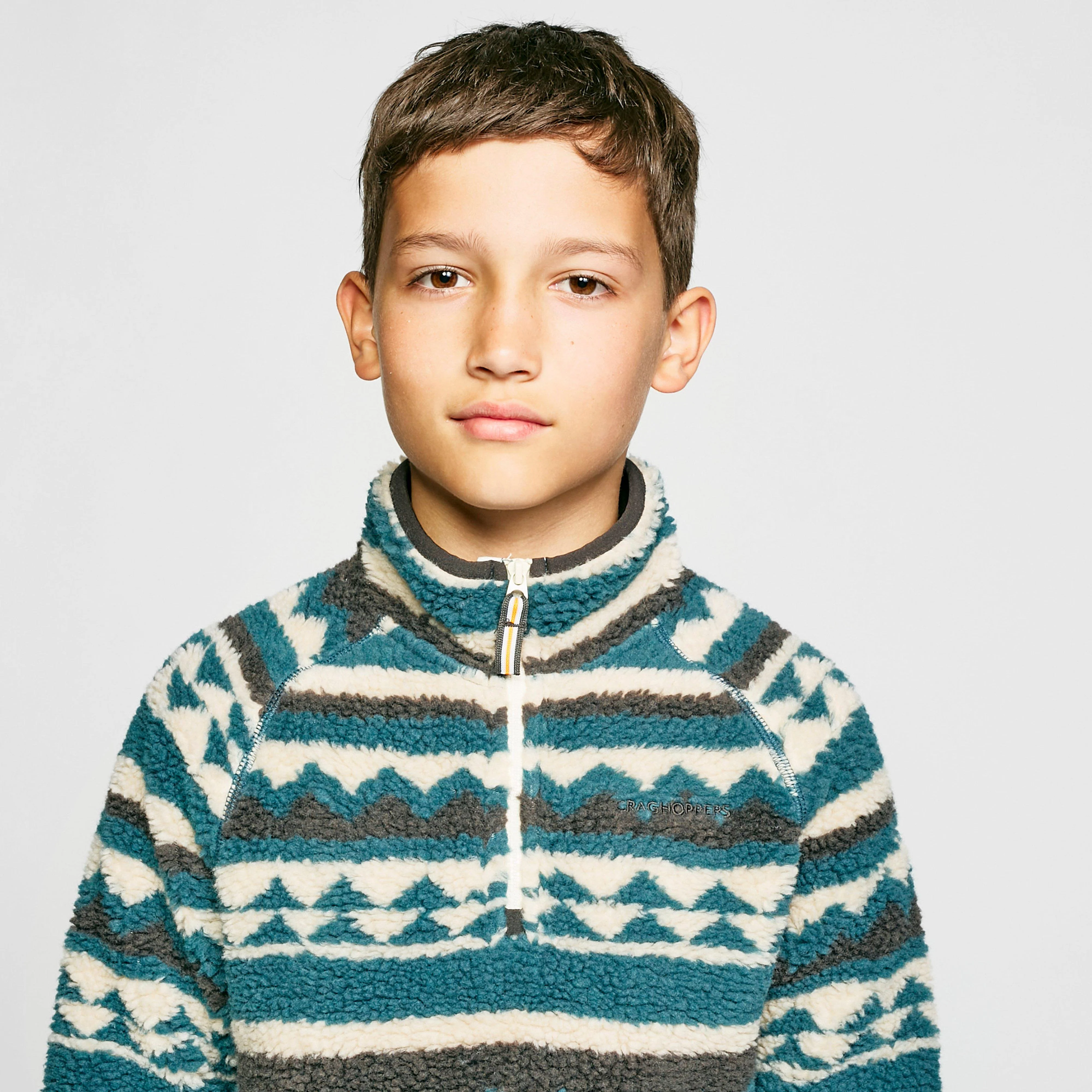 Kids’ Reagan Half Zip Fleece - Image 4