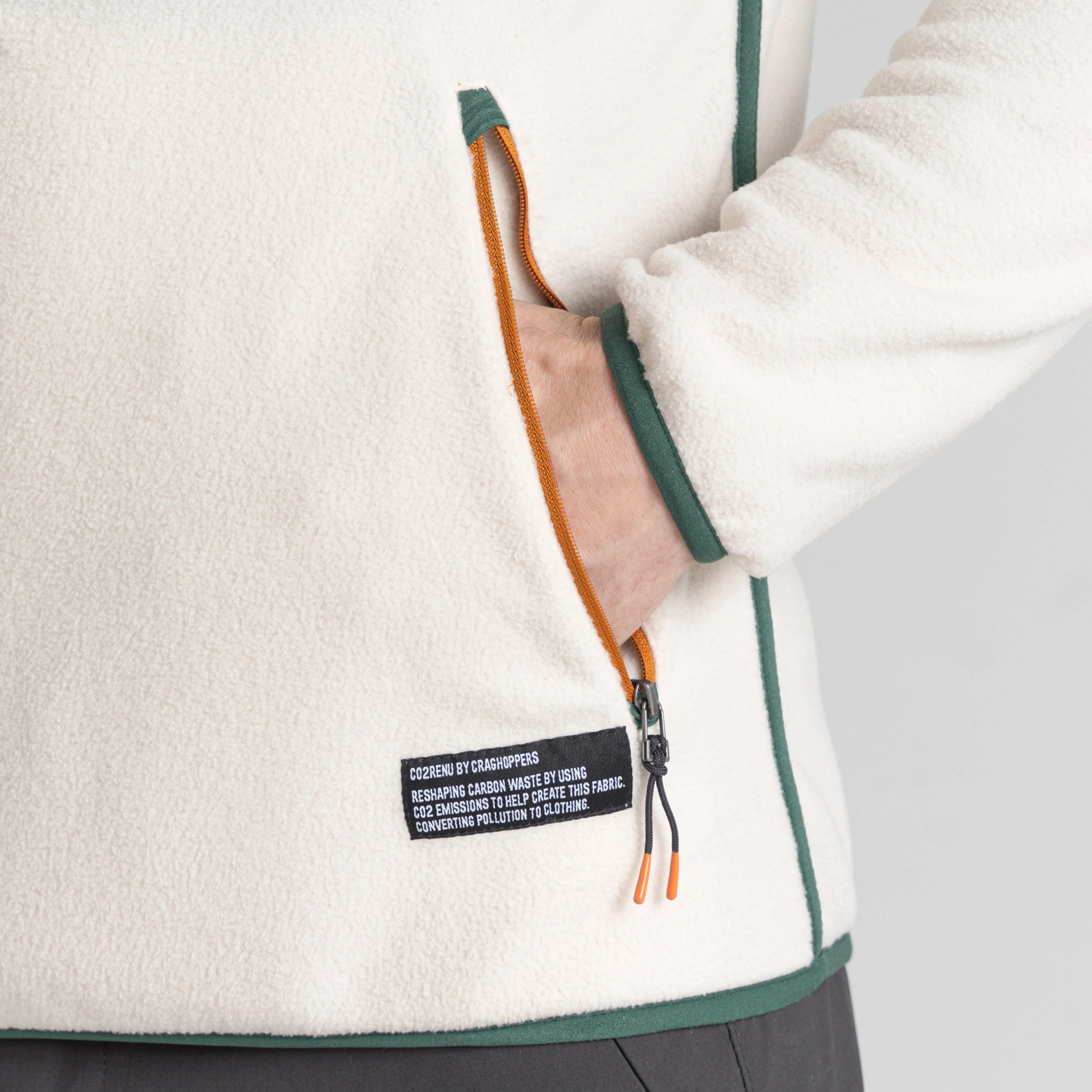 Men’s CO2 Renu Half Zip Fleece - Image 3