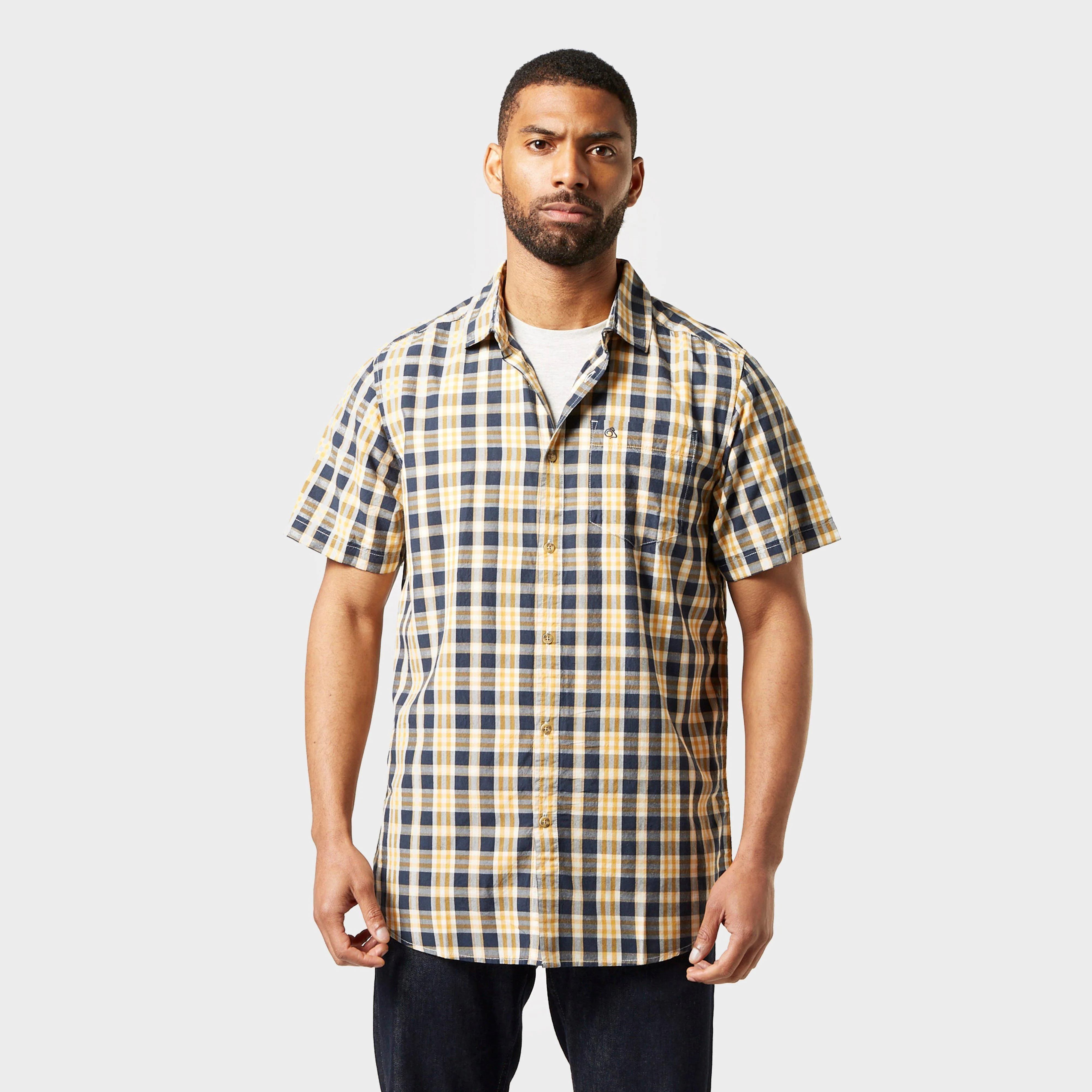 Men's Jose Short Sleeved Check Shirt - Image 4