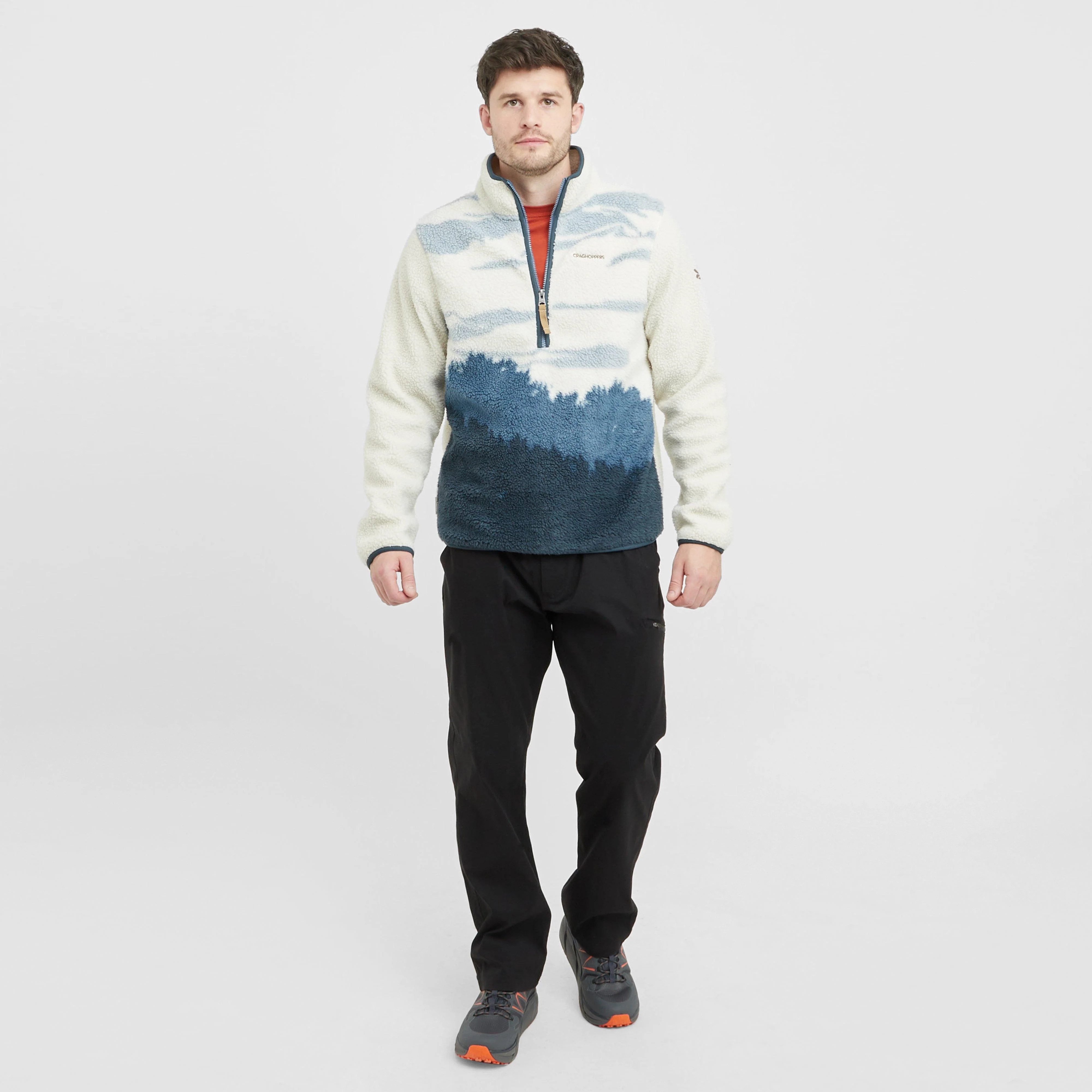Men's National Trust Hathers Half Zip Fleece - Image 3