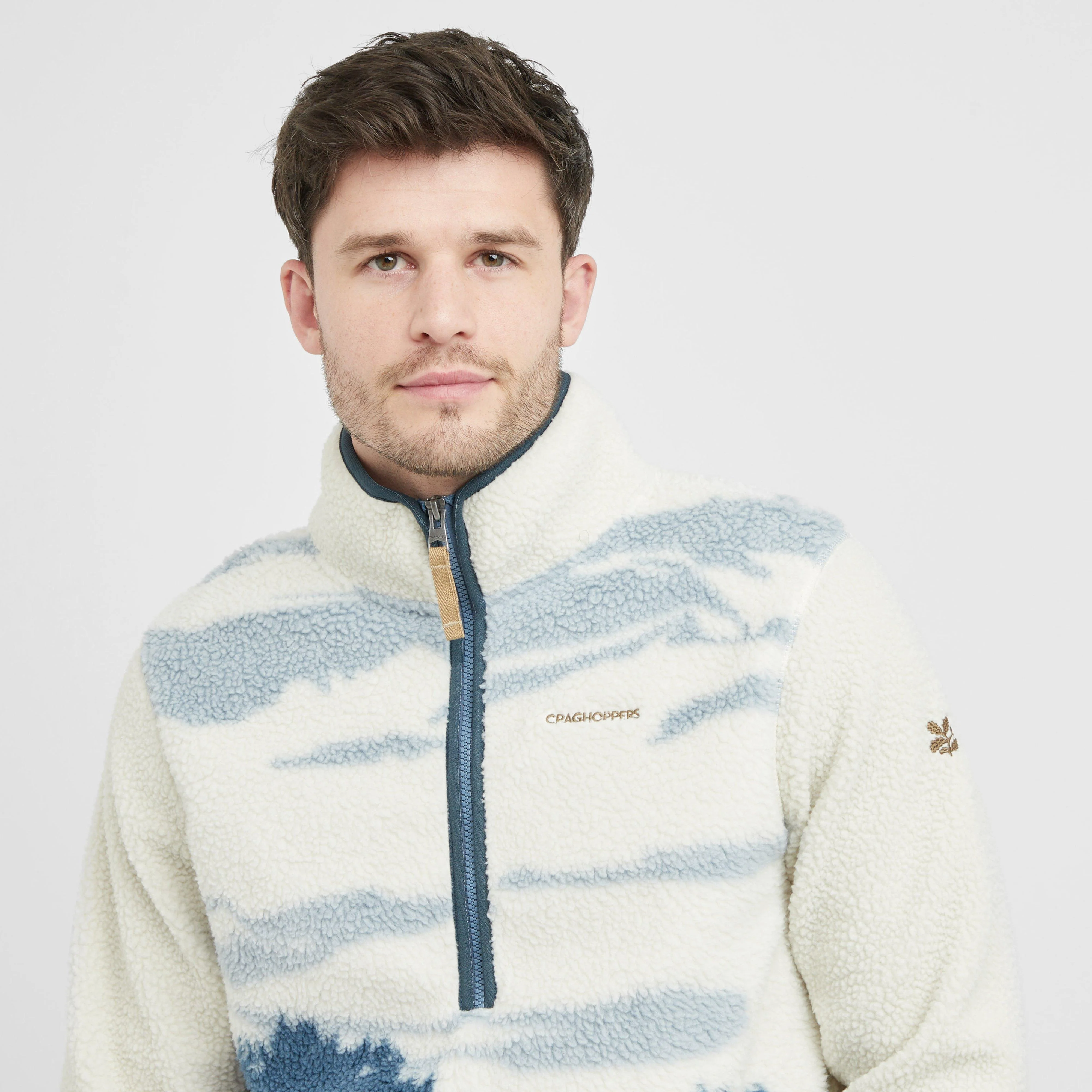 Men's National Trust Hathers Half Zip Fleece - Image 4