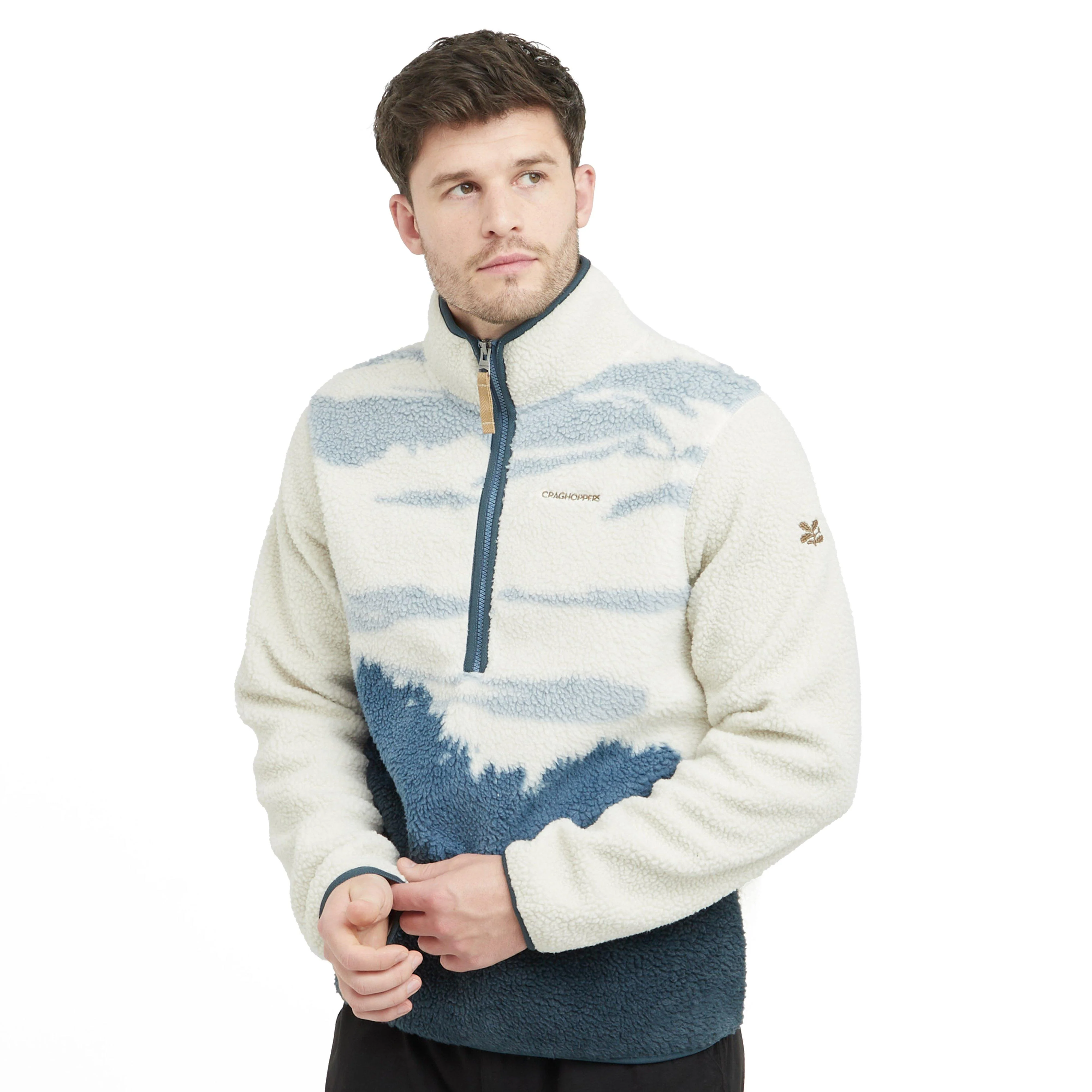 Men's National Trust Hathers Half Zip Fleece - Image 8