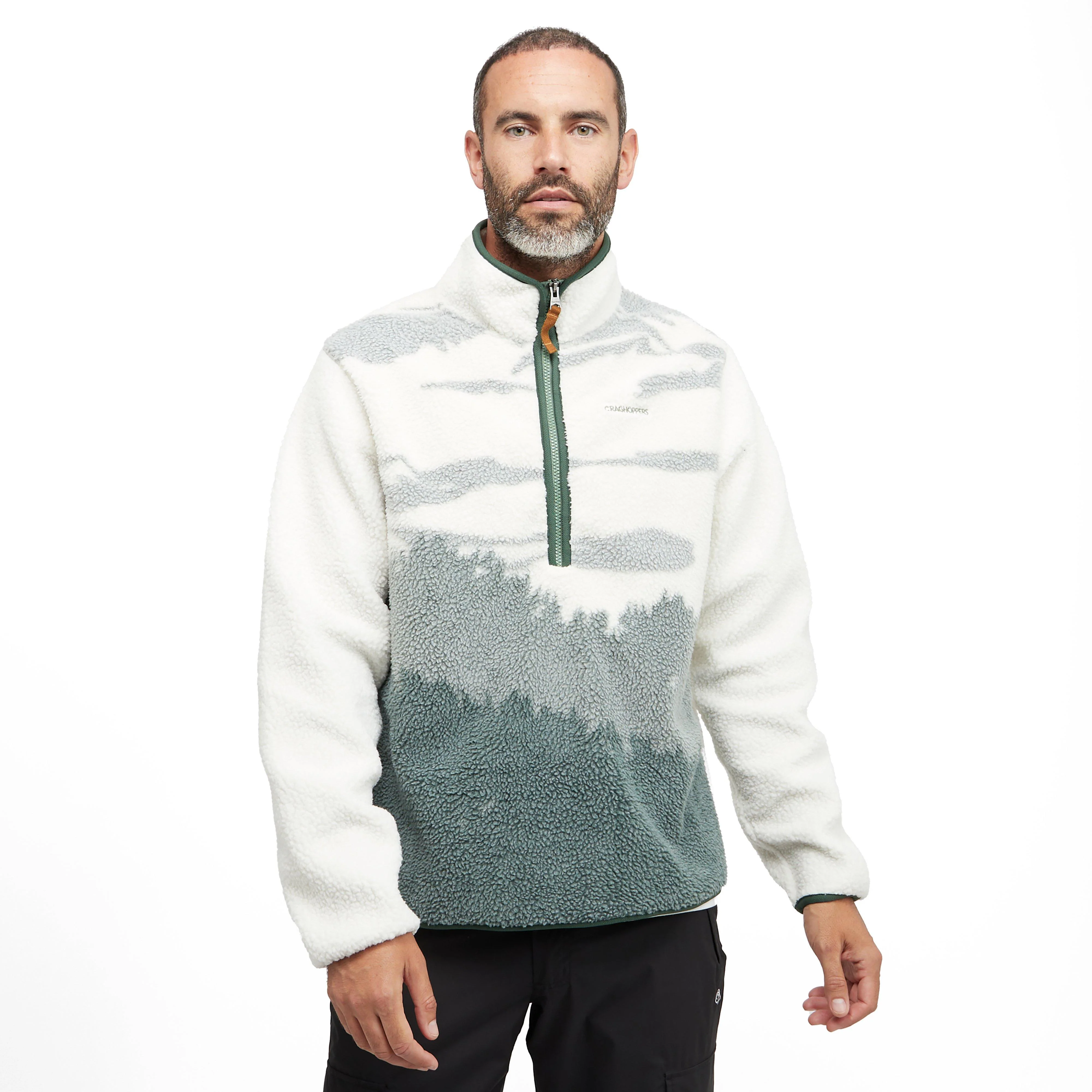 Men's National Trust Hathers Half Zip Fleece - Image 7