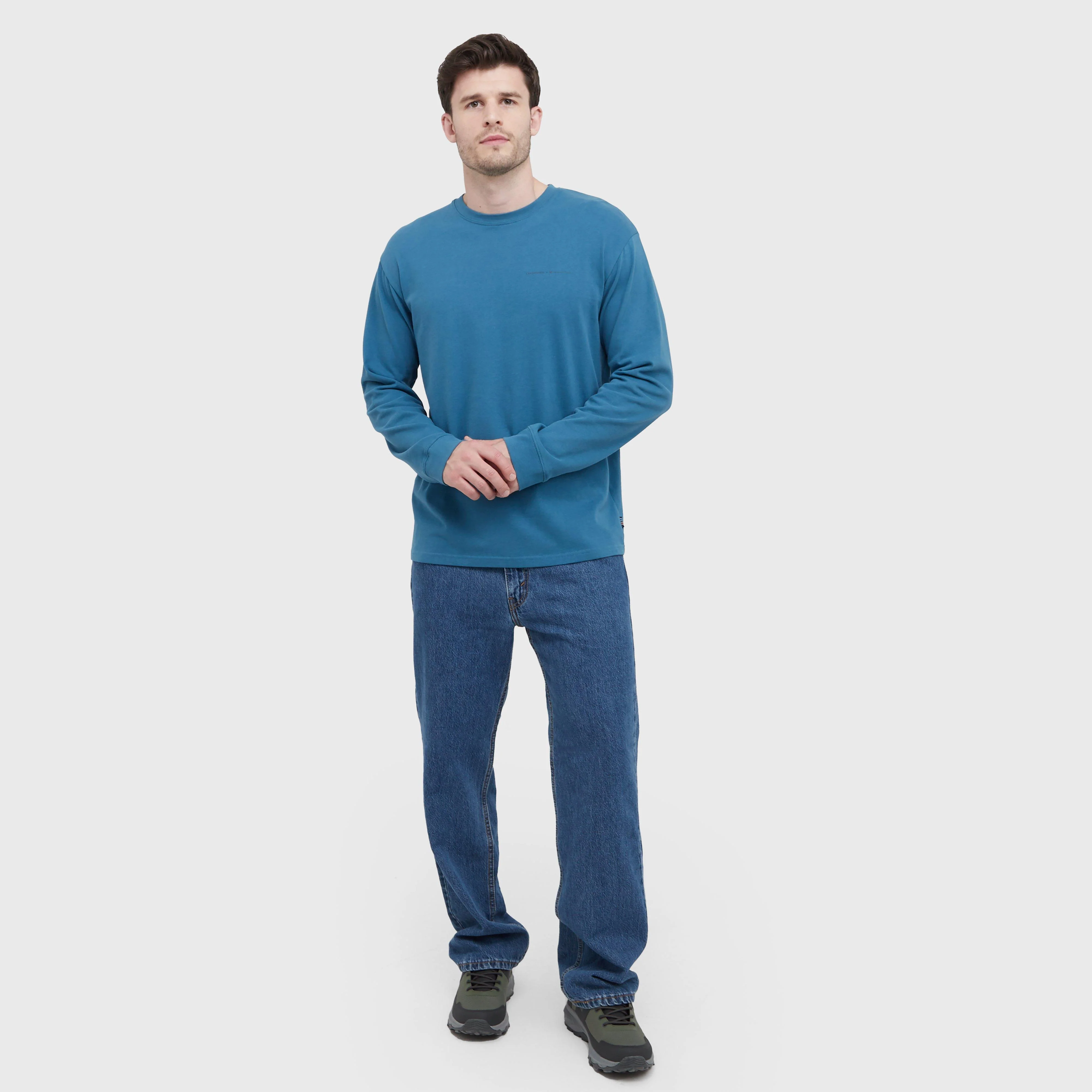 Men's National Trust Limestone Long Sleeve Top - Image 3