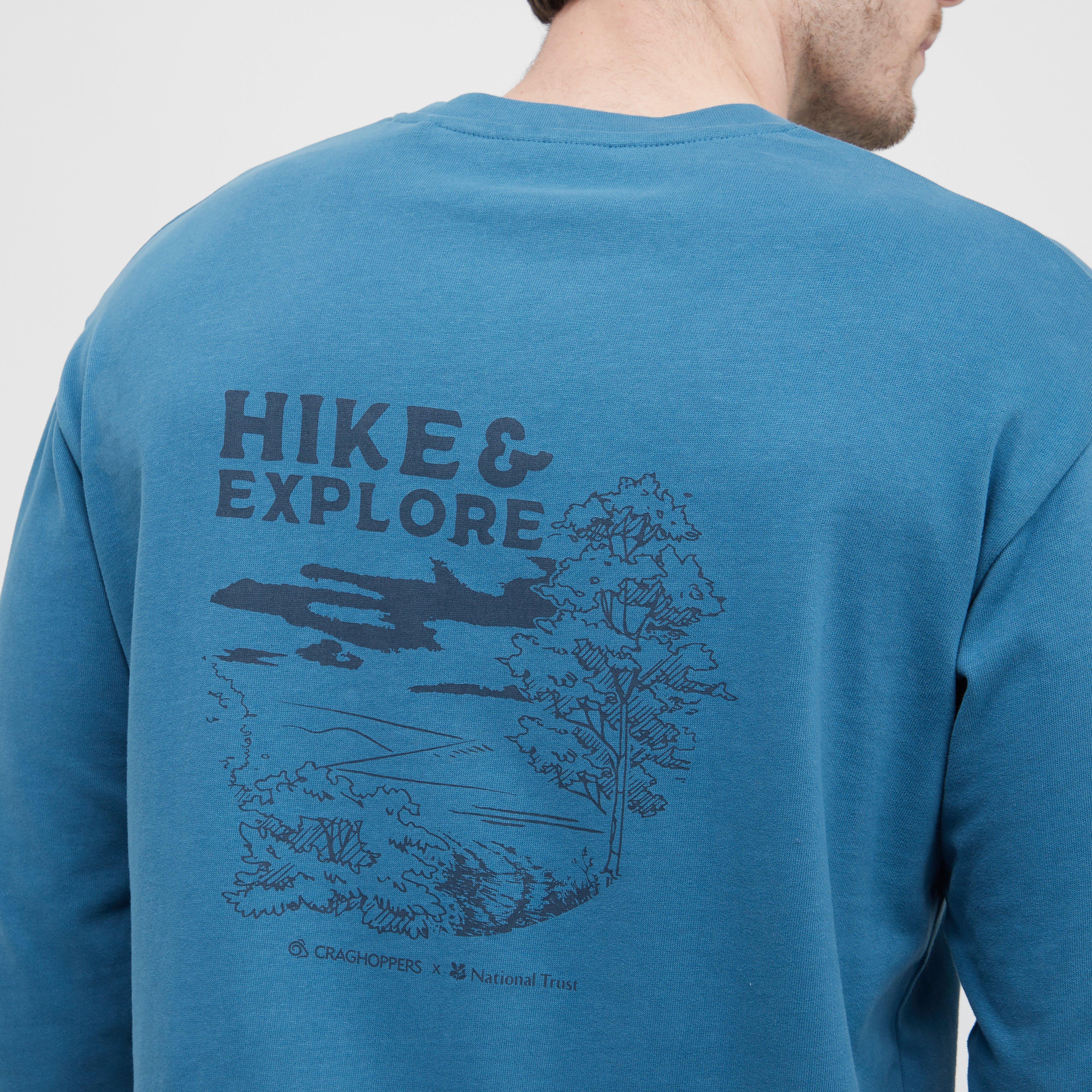 Men's National Trust Limestone Long Sleeve Top - Image 6