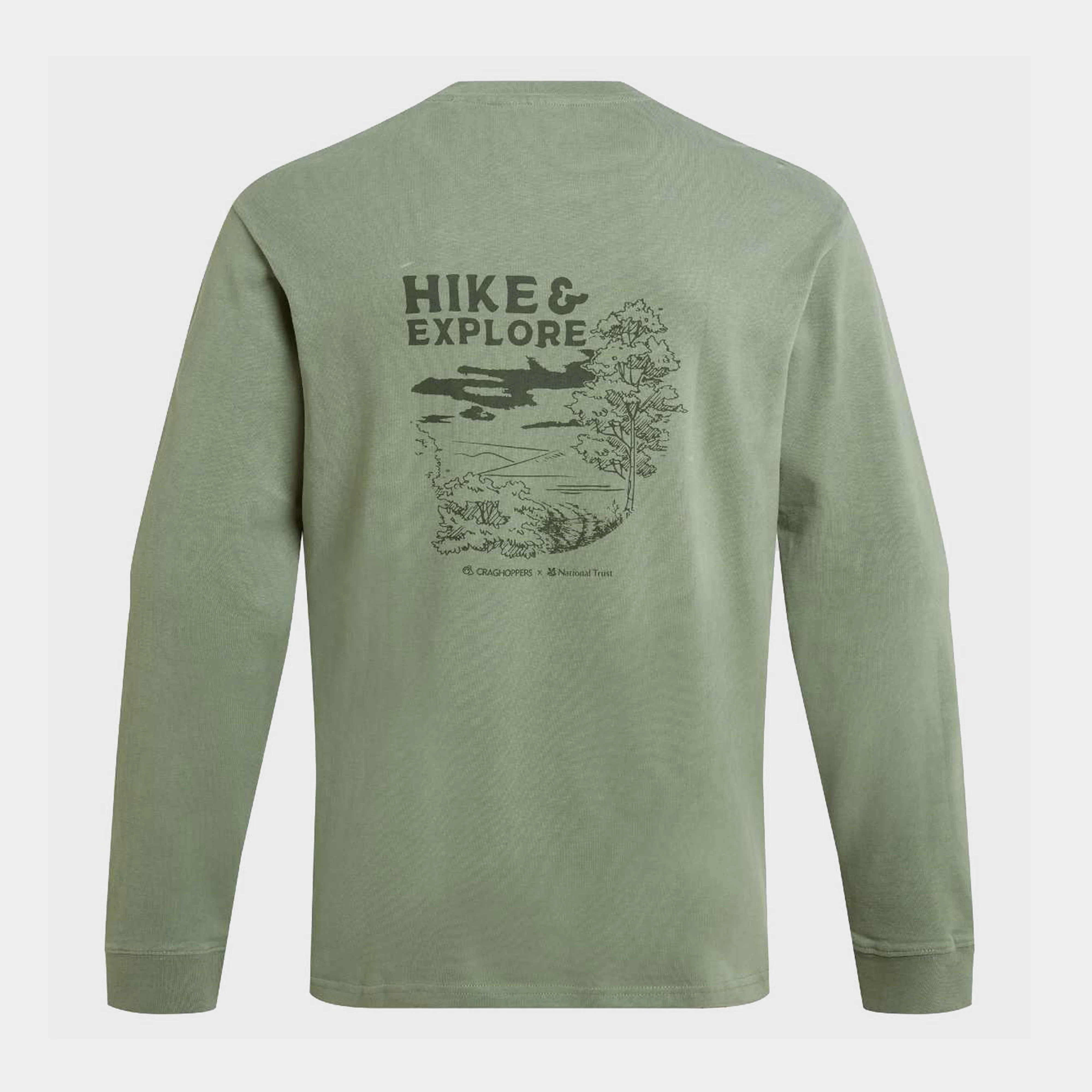 Men's National Trust Limestone Long Sleeve Top - Image 2