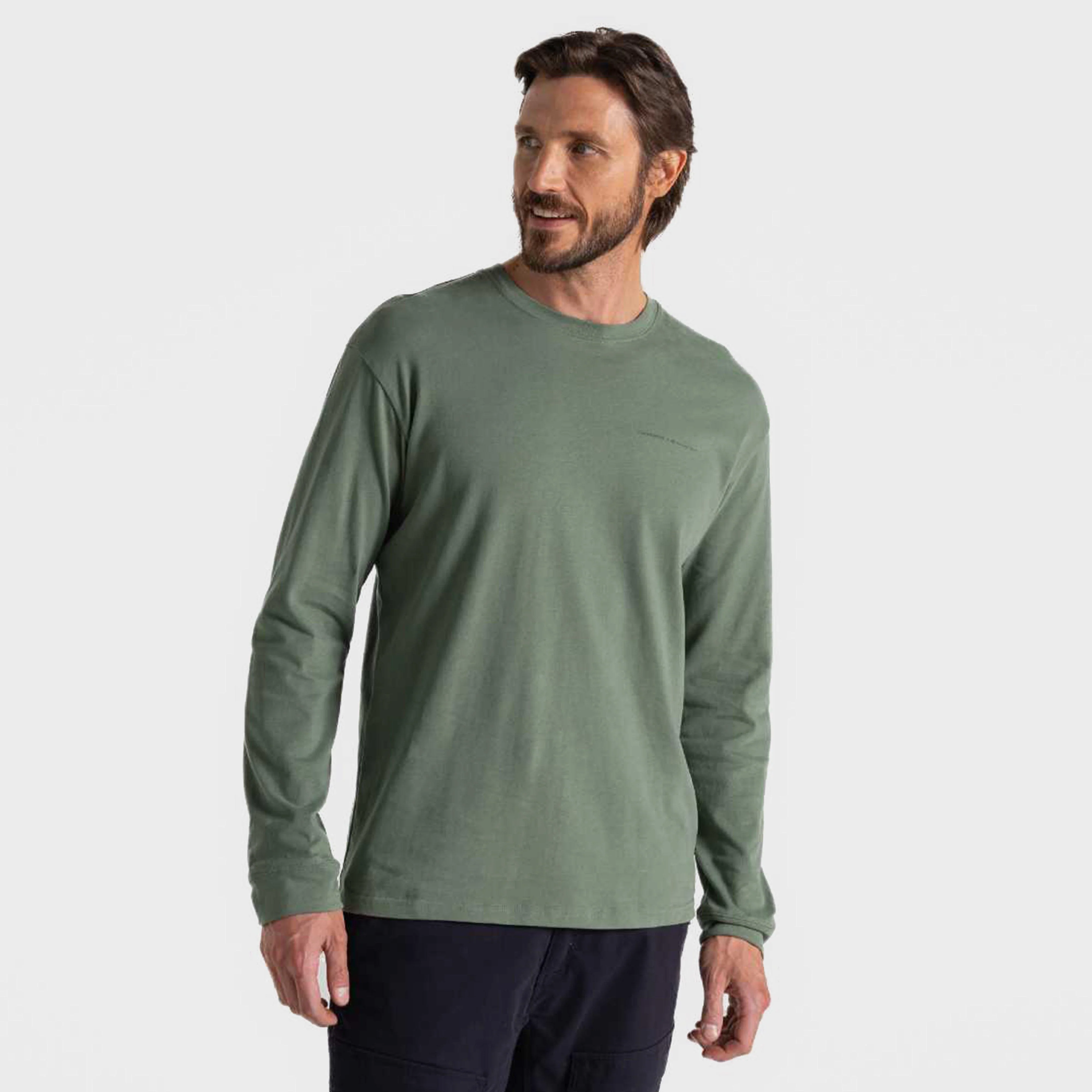 Men's National Trust Limestone Long Sleeve Top - Image 4