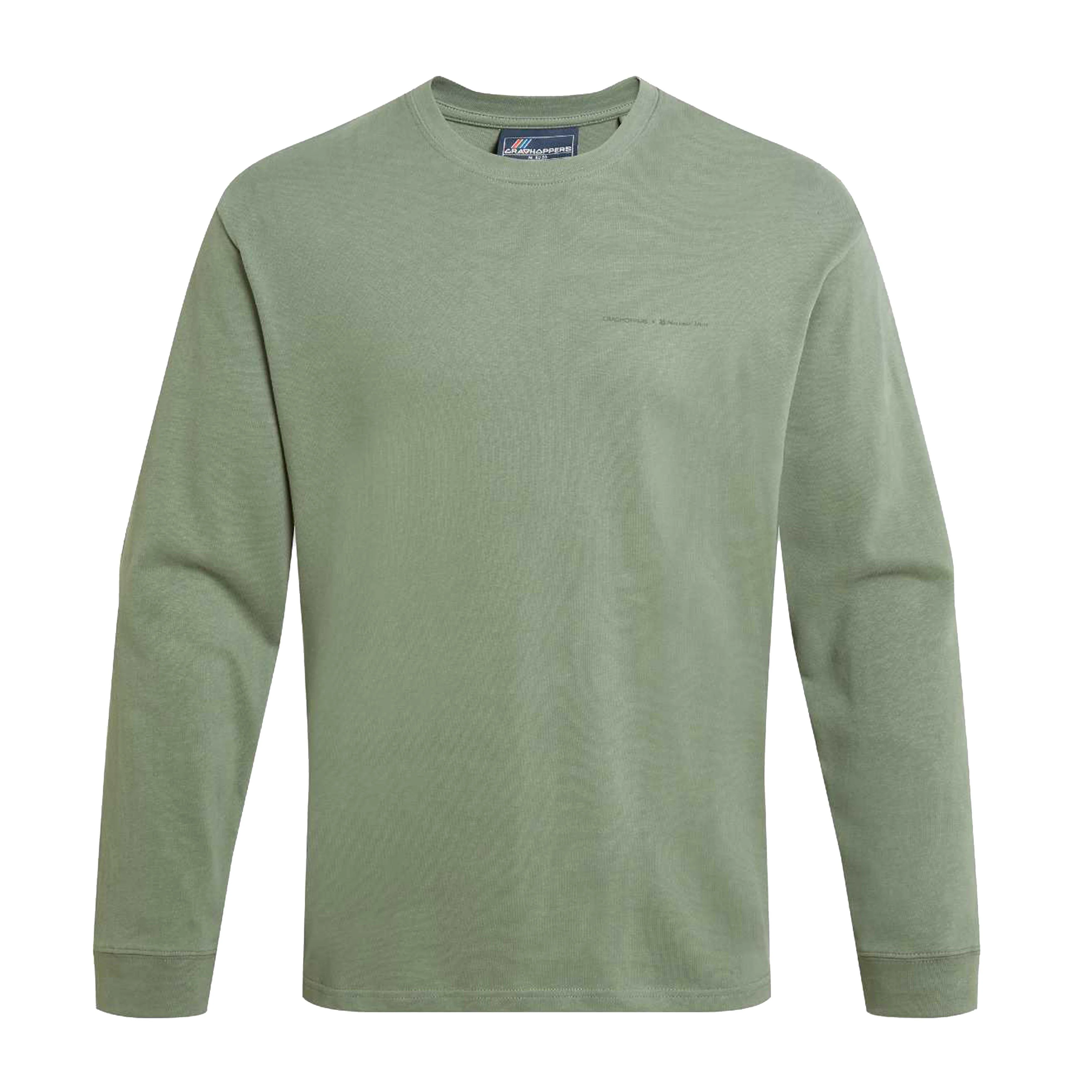 Men's National Trust Limestone Long Sleeve Top - Image 7