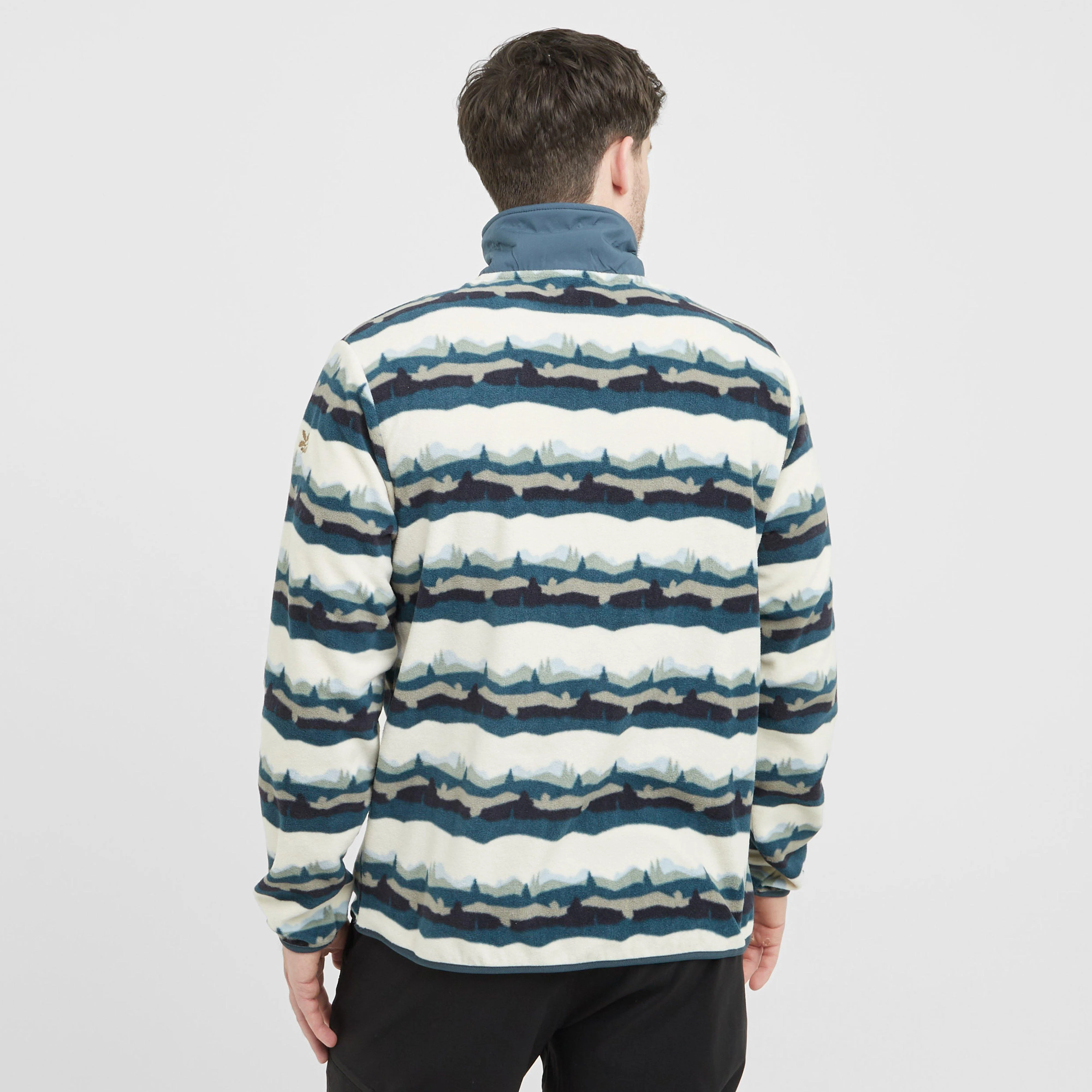 Men's National Trust Losehill Half Zip Fleece - Image 2