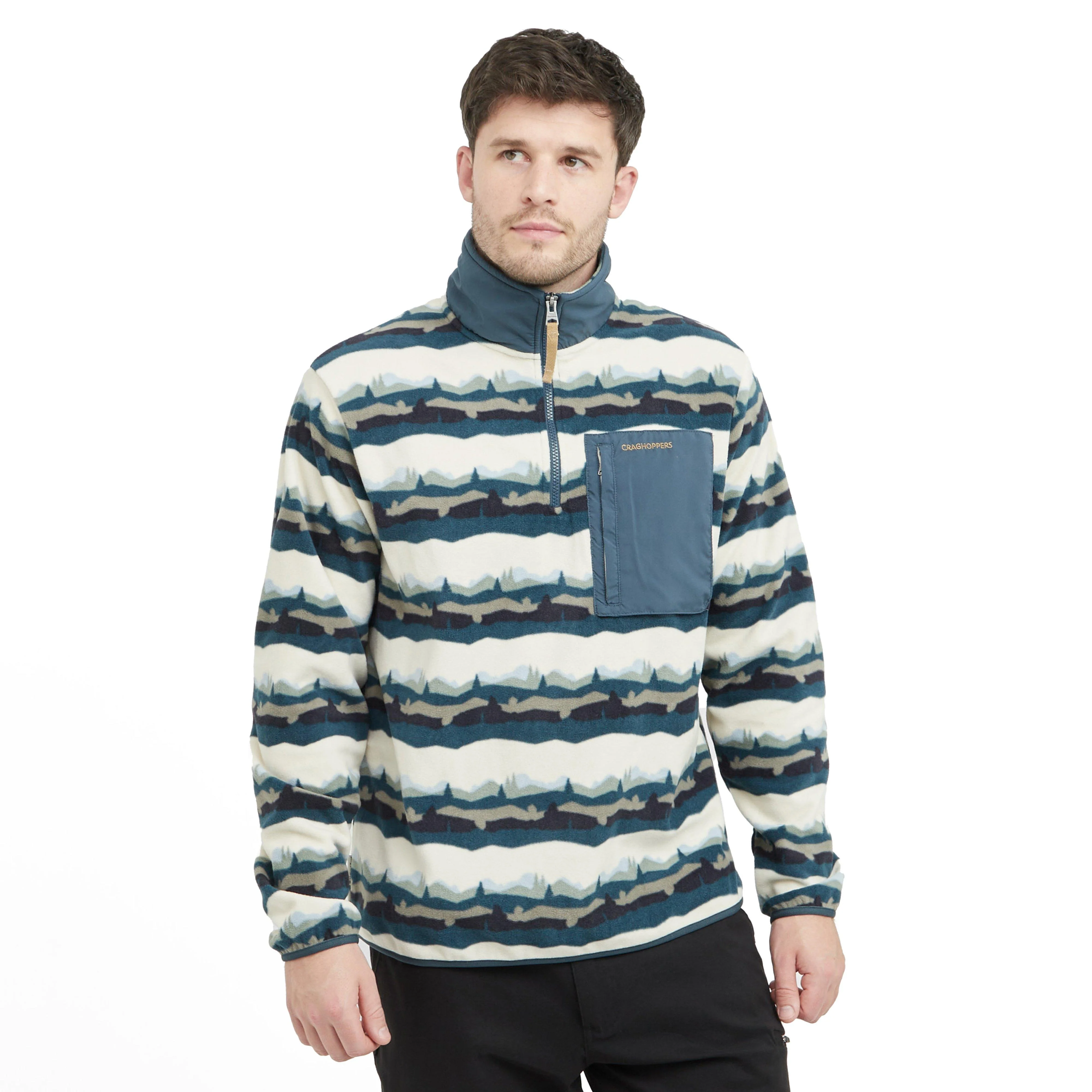 Men's National Trust Losehill Half Zip Fleece - Image 8