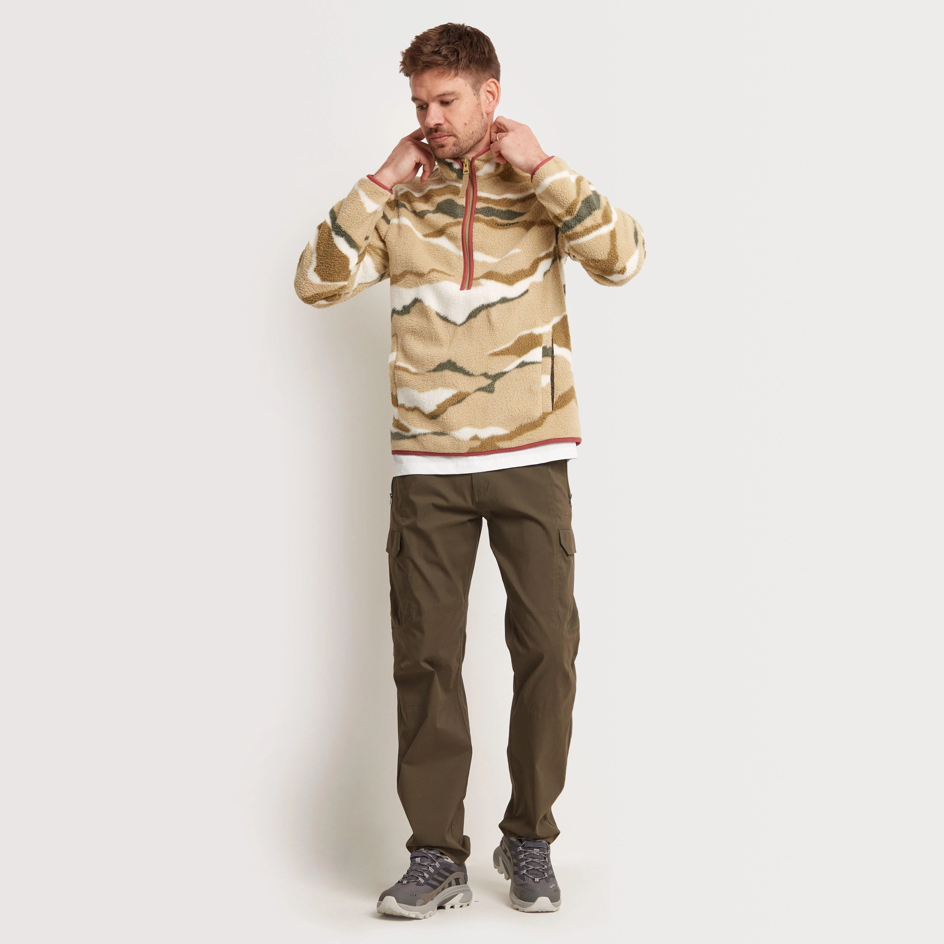 Men’s National Trust Rawthey Half Zip Fleece - Image 3