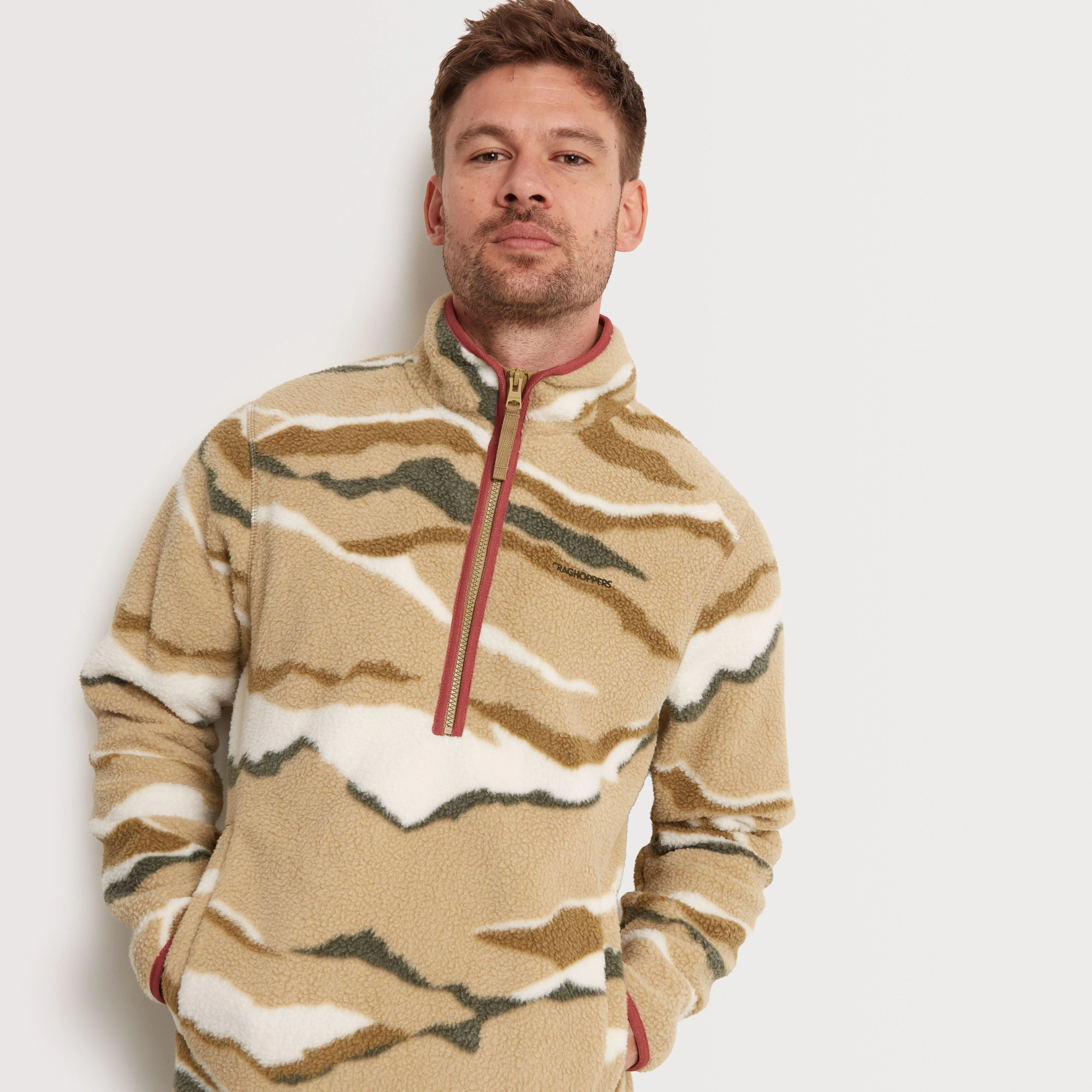 Men’s National Trust Rawthey Half Zip Fleece - Image 4
